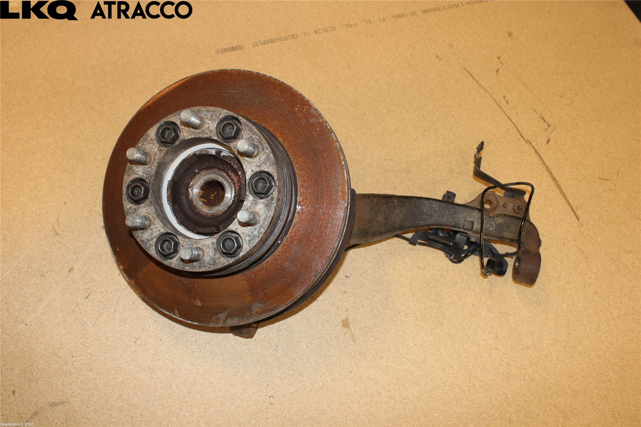 Ford RANGER EU 12-23 Spindel Hf