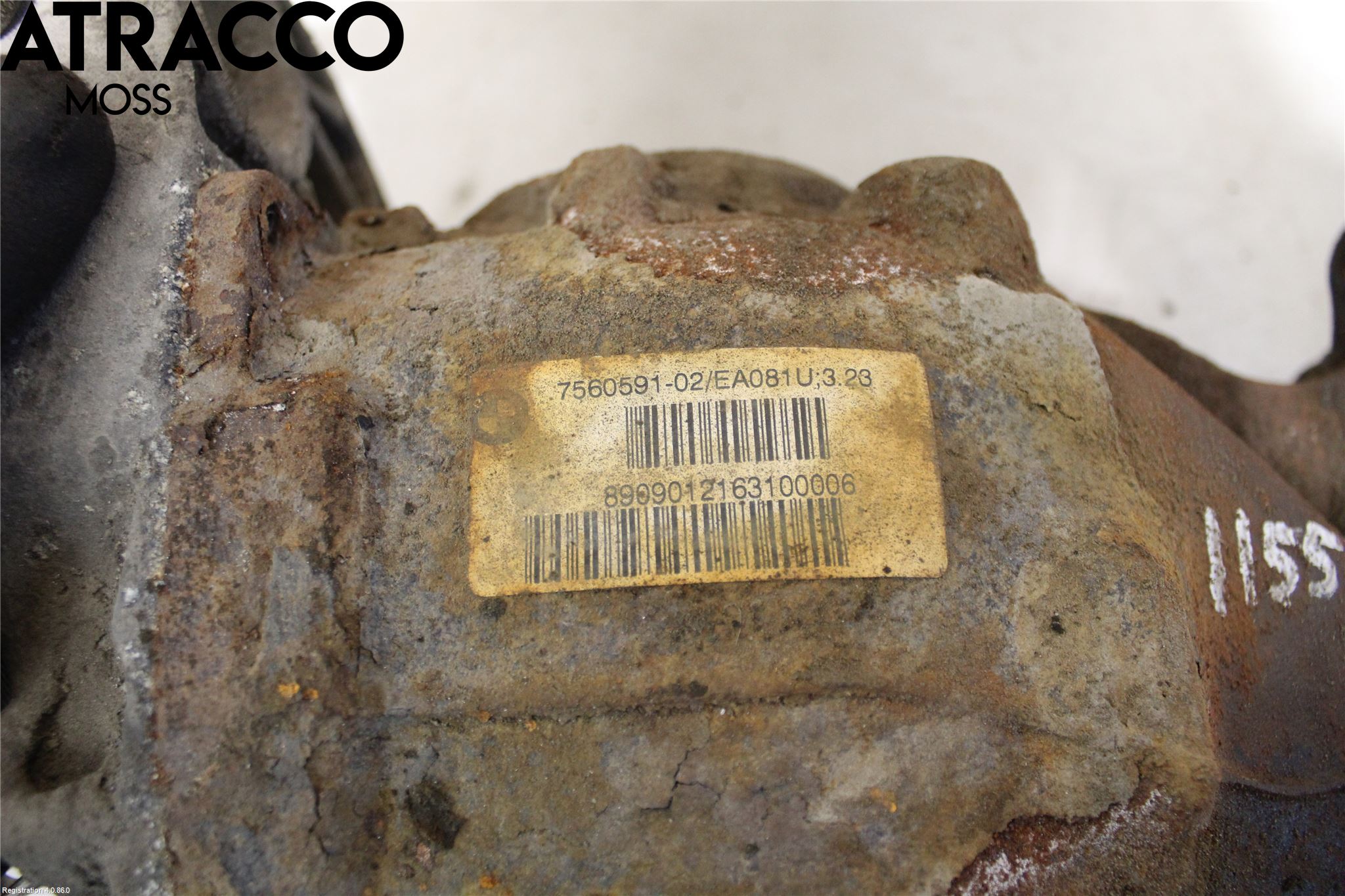 BMW 5 E60/61 Sed/Tou 02-10 Bakaksel Kardang Bak -Diff