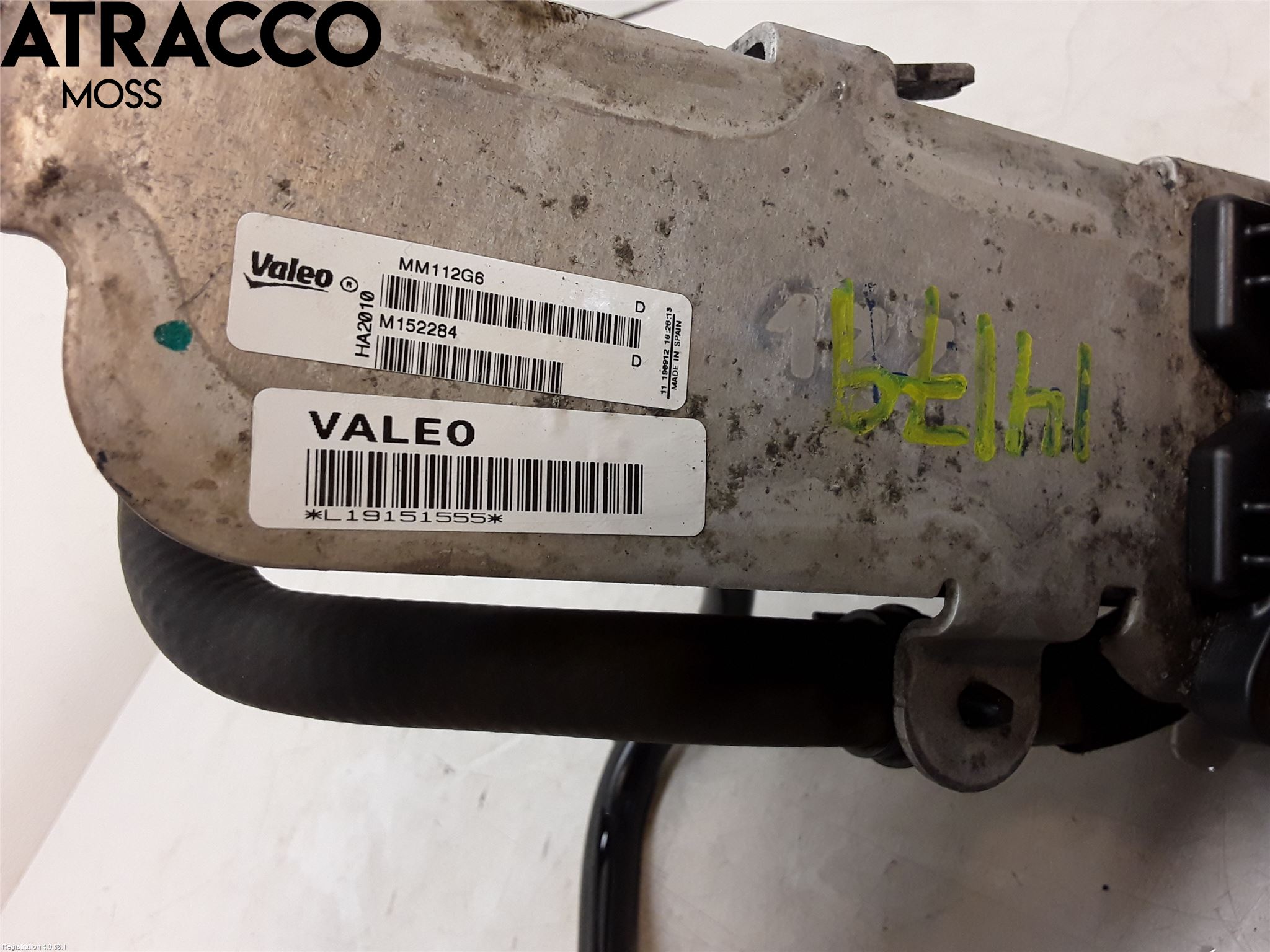 BMW 1 F20/F21 11-19 Varme Ac Kondenser-Kjøler