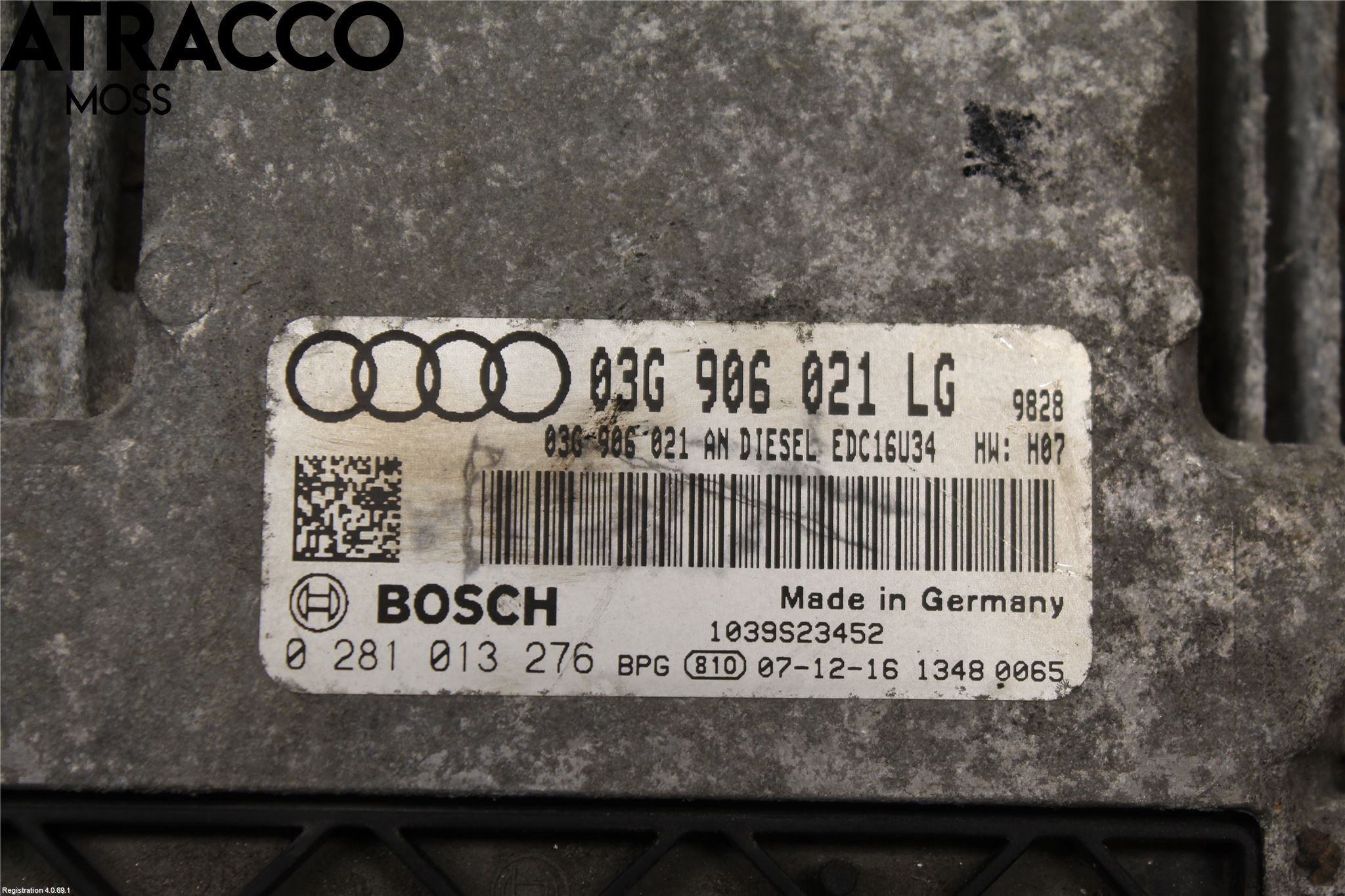 Audi A3/S3 05-13 Styreenhet Innsprøytning