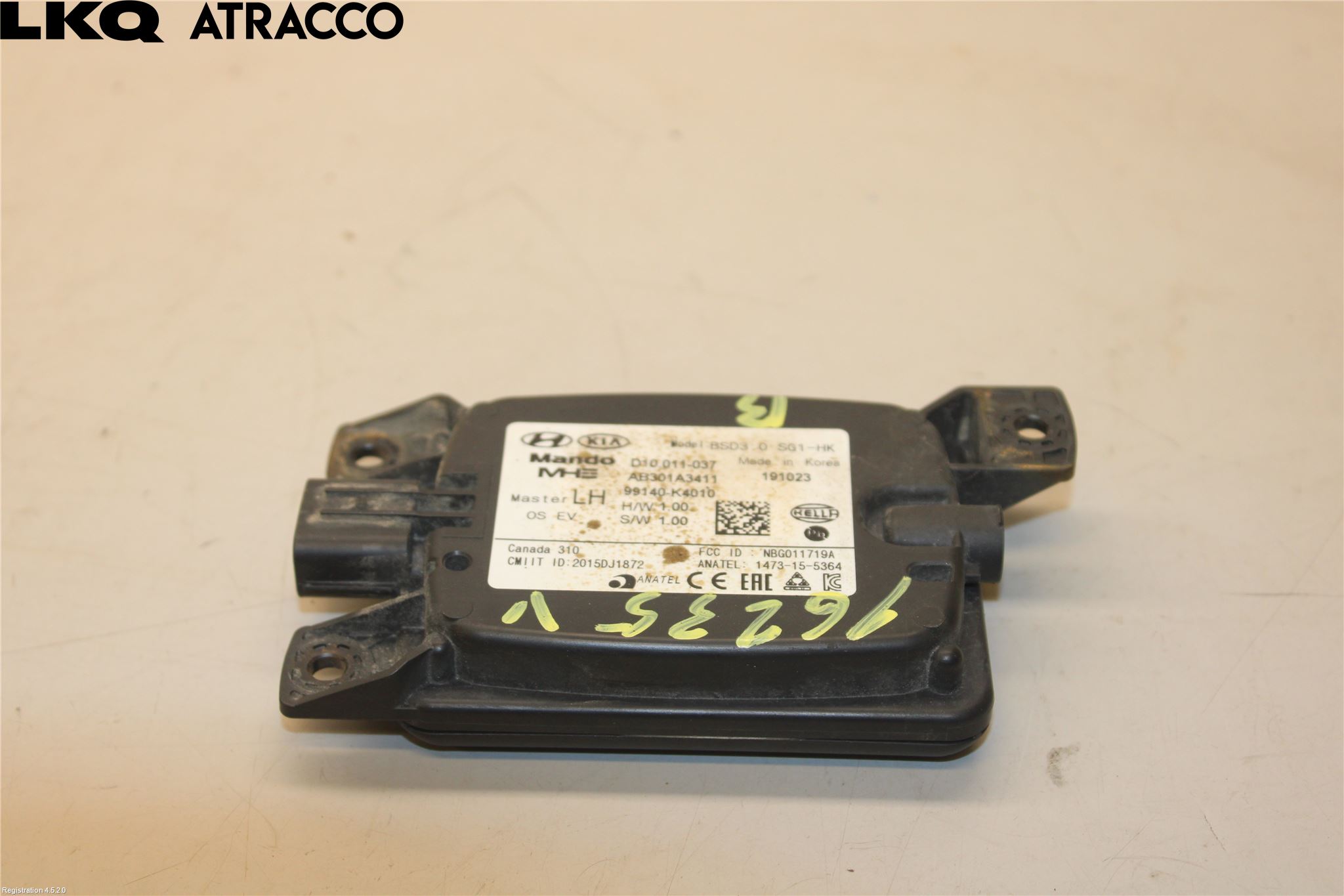 Hyundai KONA/ELECTRIC OS 18-23 Sensor Kollisjonsbeskyttelse