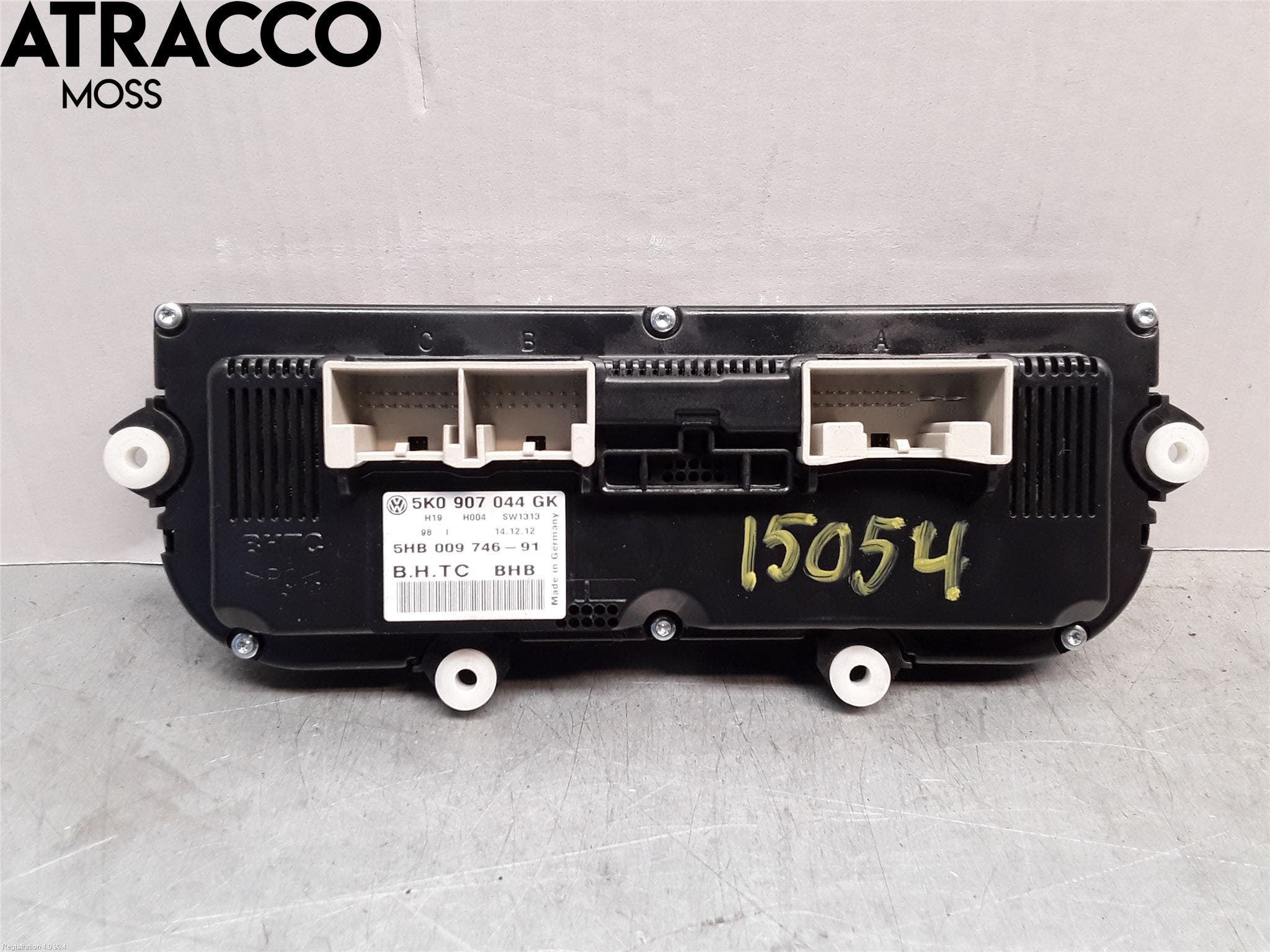 Volkswagen VW GOLF VI 09-13 Varmeapparat Panel(Regulering)