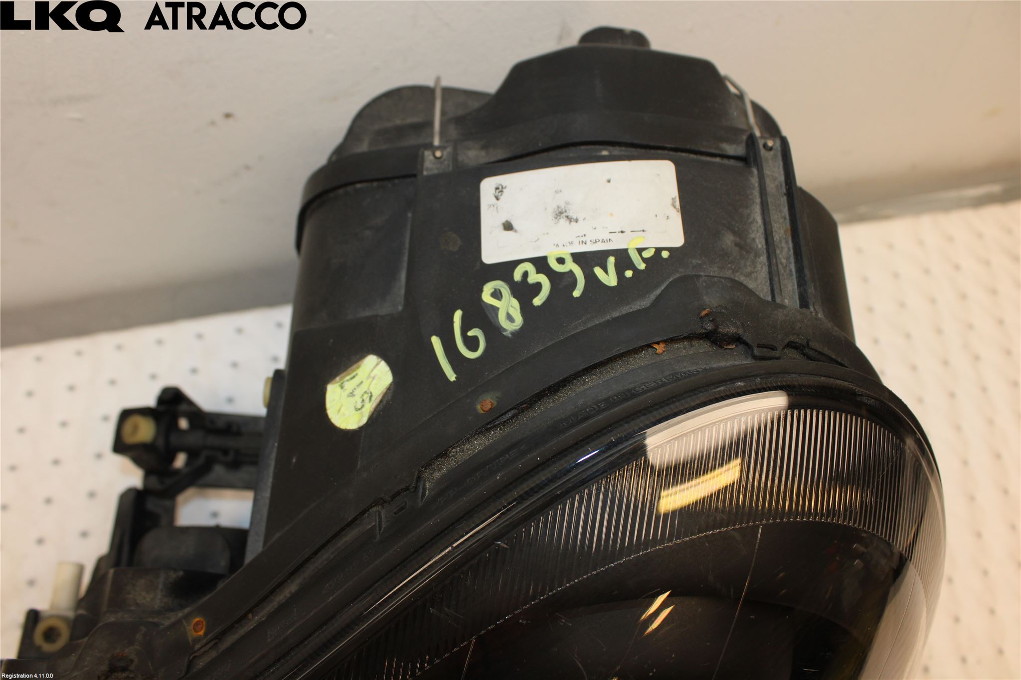 Porsche CAYENNE 03- Frontlykt Venstre