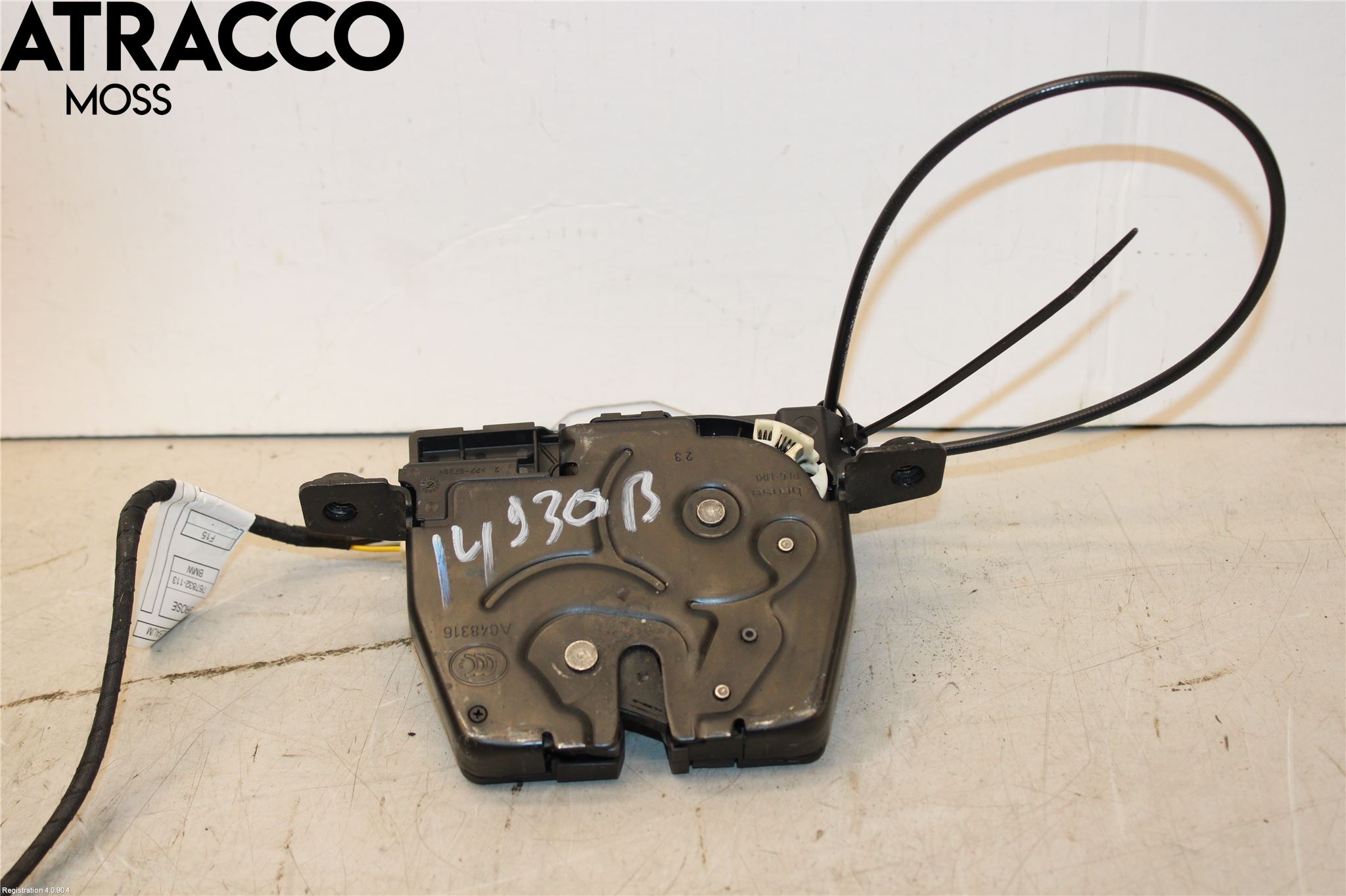 BMW X5 F15 13-18 Bakluke-Lokk Låsekasse