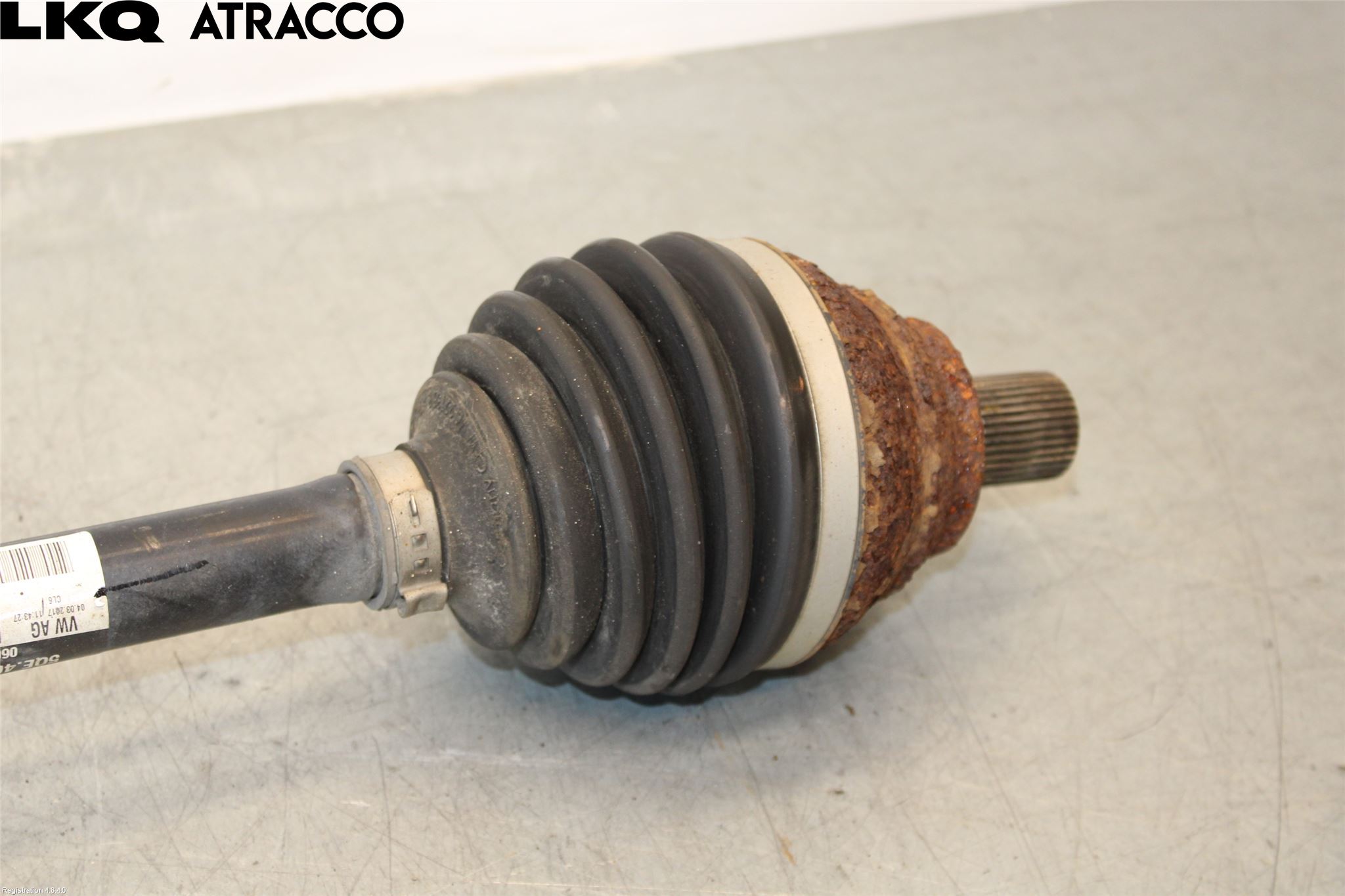 Volkswagen VW GOLF / E-GOLF VII 13-20 Drivaksel Foran Kompl Venstre