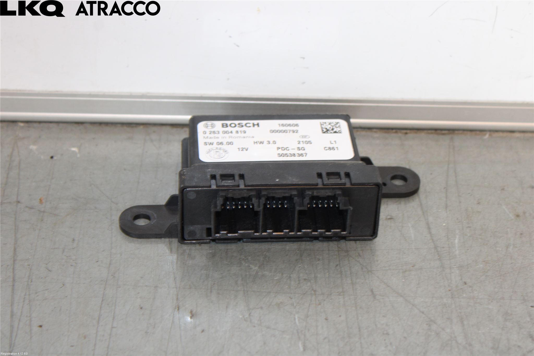 Alfa GIULIA Styreenhet Parkering