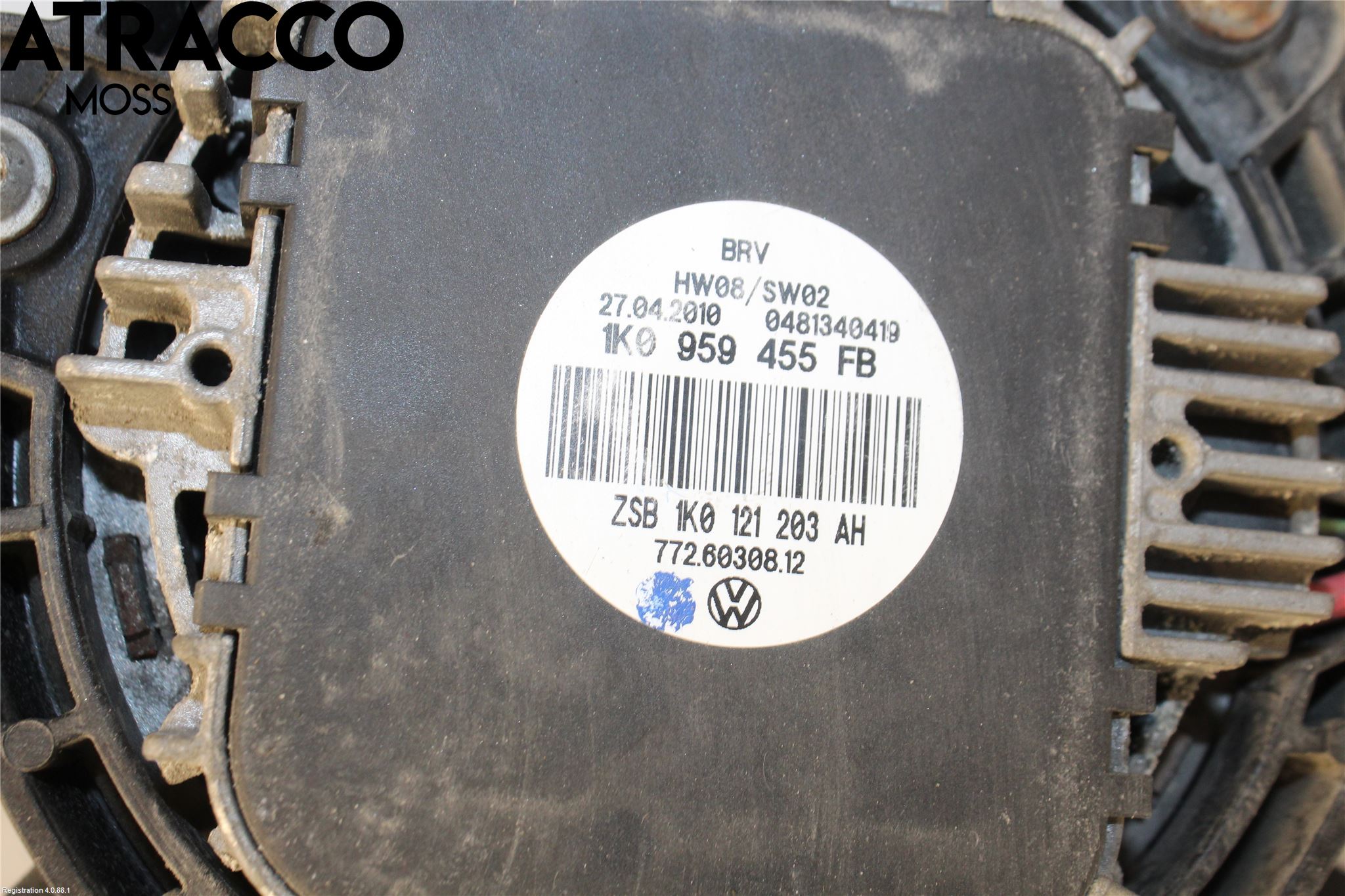 Volkswagen VW GOLF VI 09-13 Kjølevifte Elektrisk