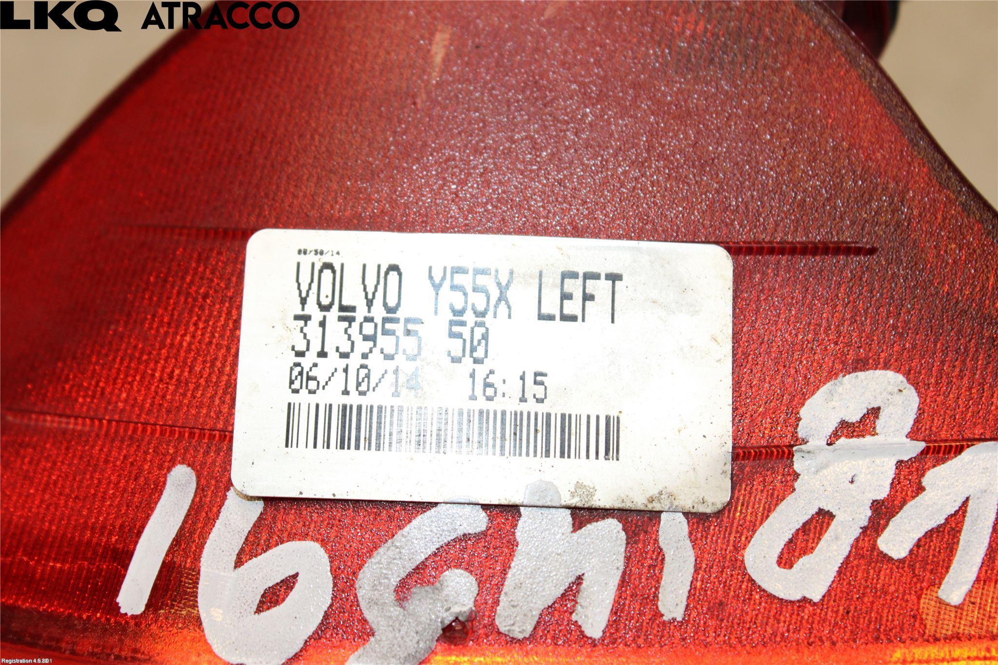 Volvo V40 12-19 Baklykt Ryggelys-Tåkelys