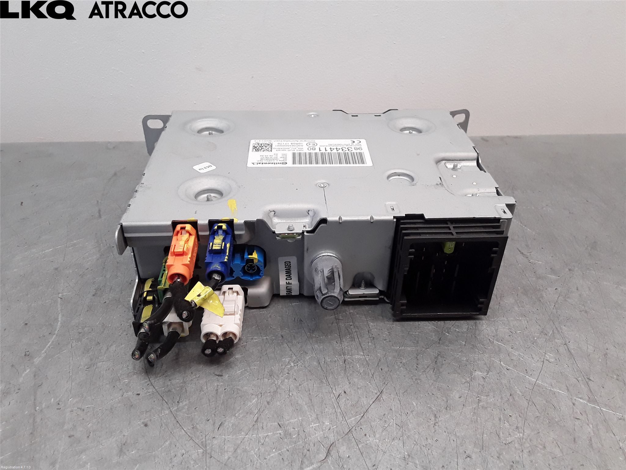 Peugeot 508 19- Stereo Radio