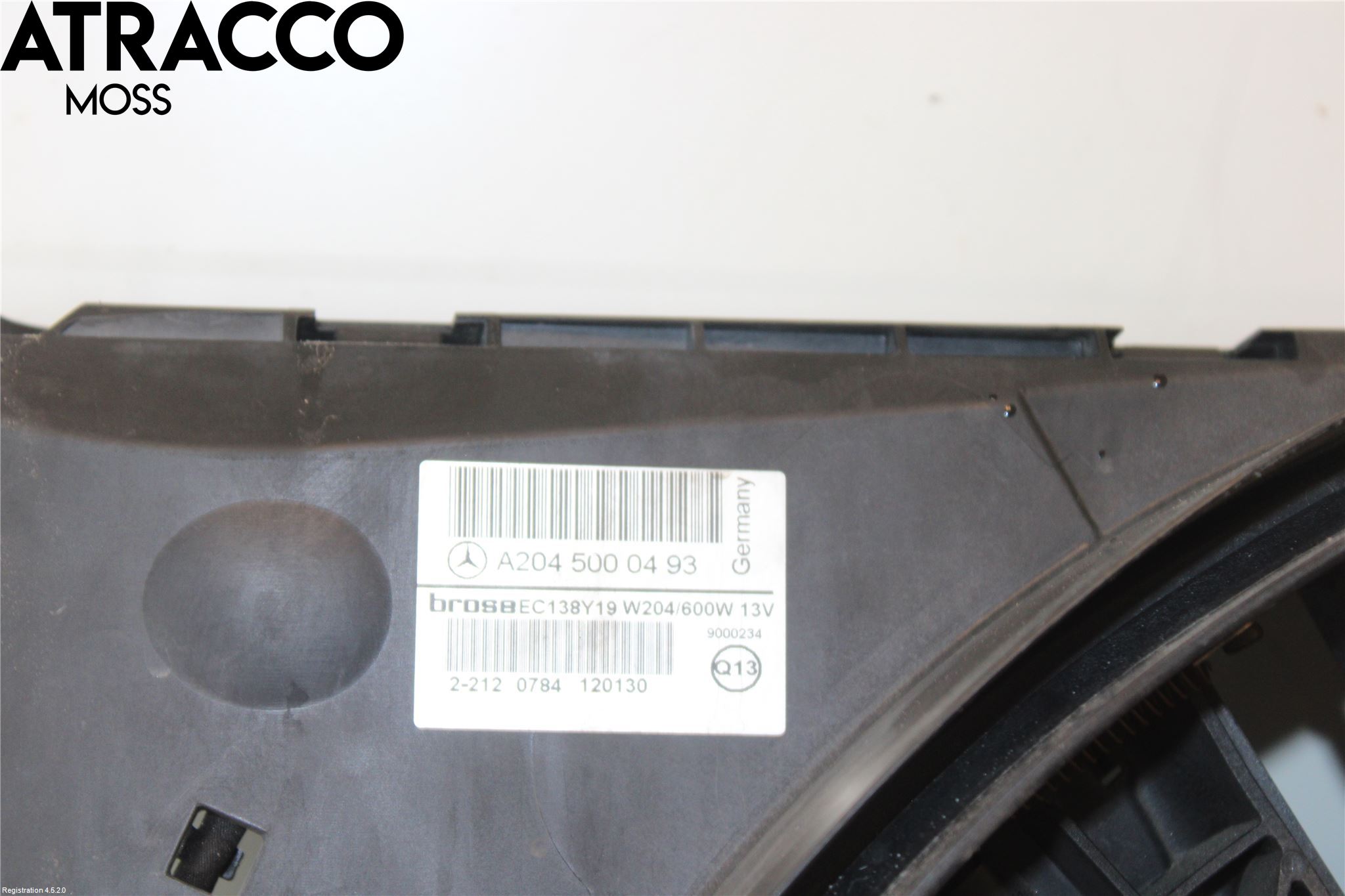 Mercedes-Benz MB B-KLASS (W246/W242) 12-19 Kjølevifte Elektrisk