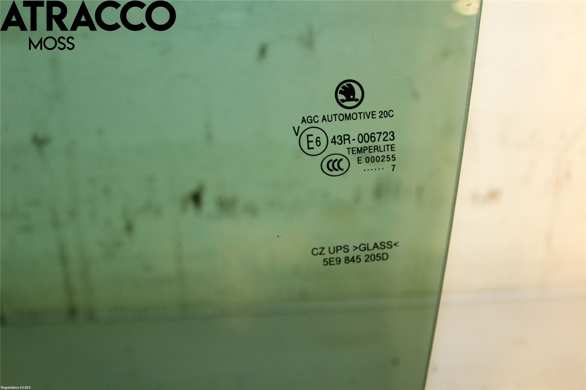 Skoda OCTAVIA (5E) 13-20 Dørrute Bak Venstre 4Dørs