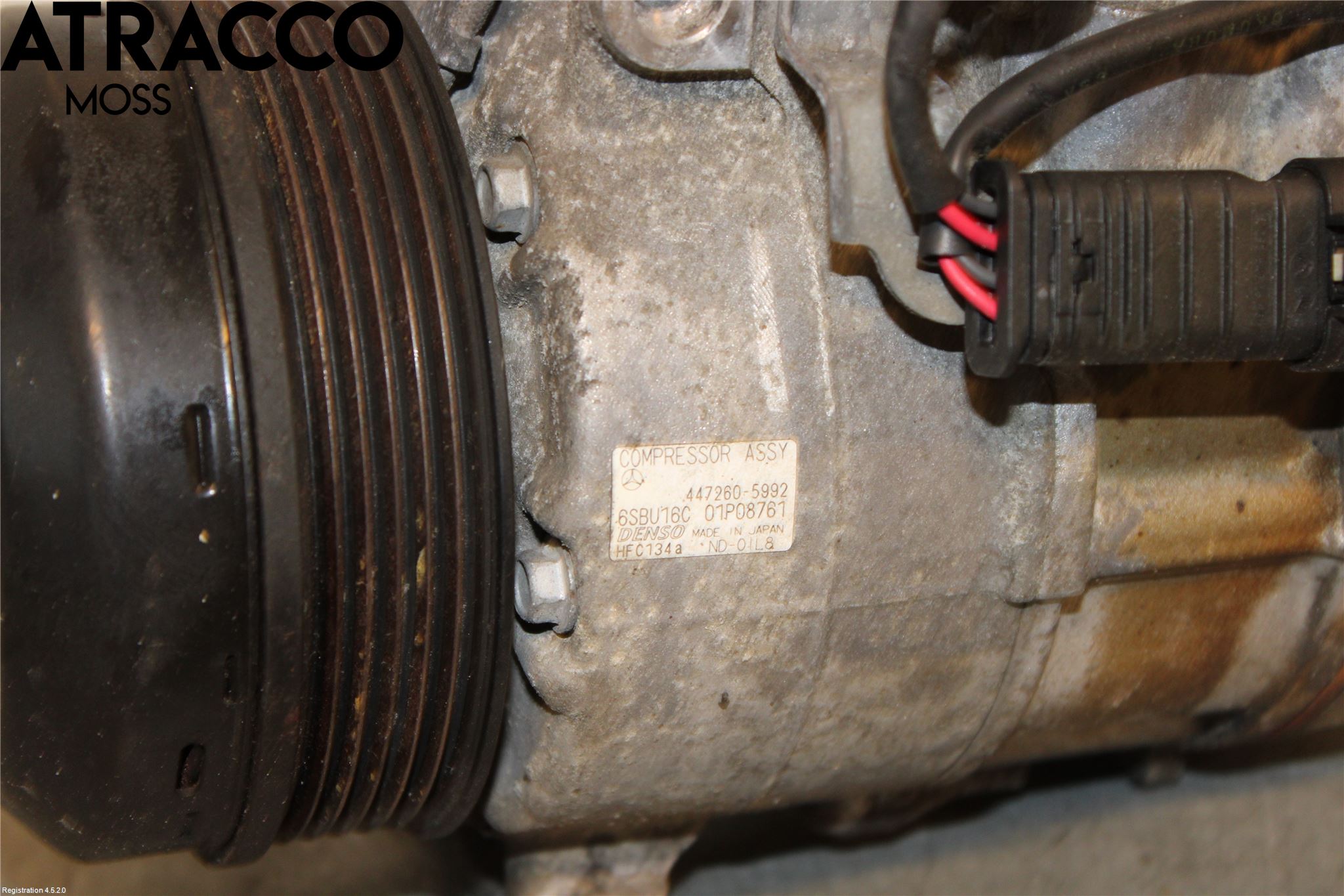 Mercedes-Benz MB C-KLASS (W204) 07-15 Varme Ac Kompressor