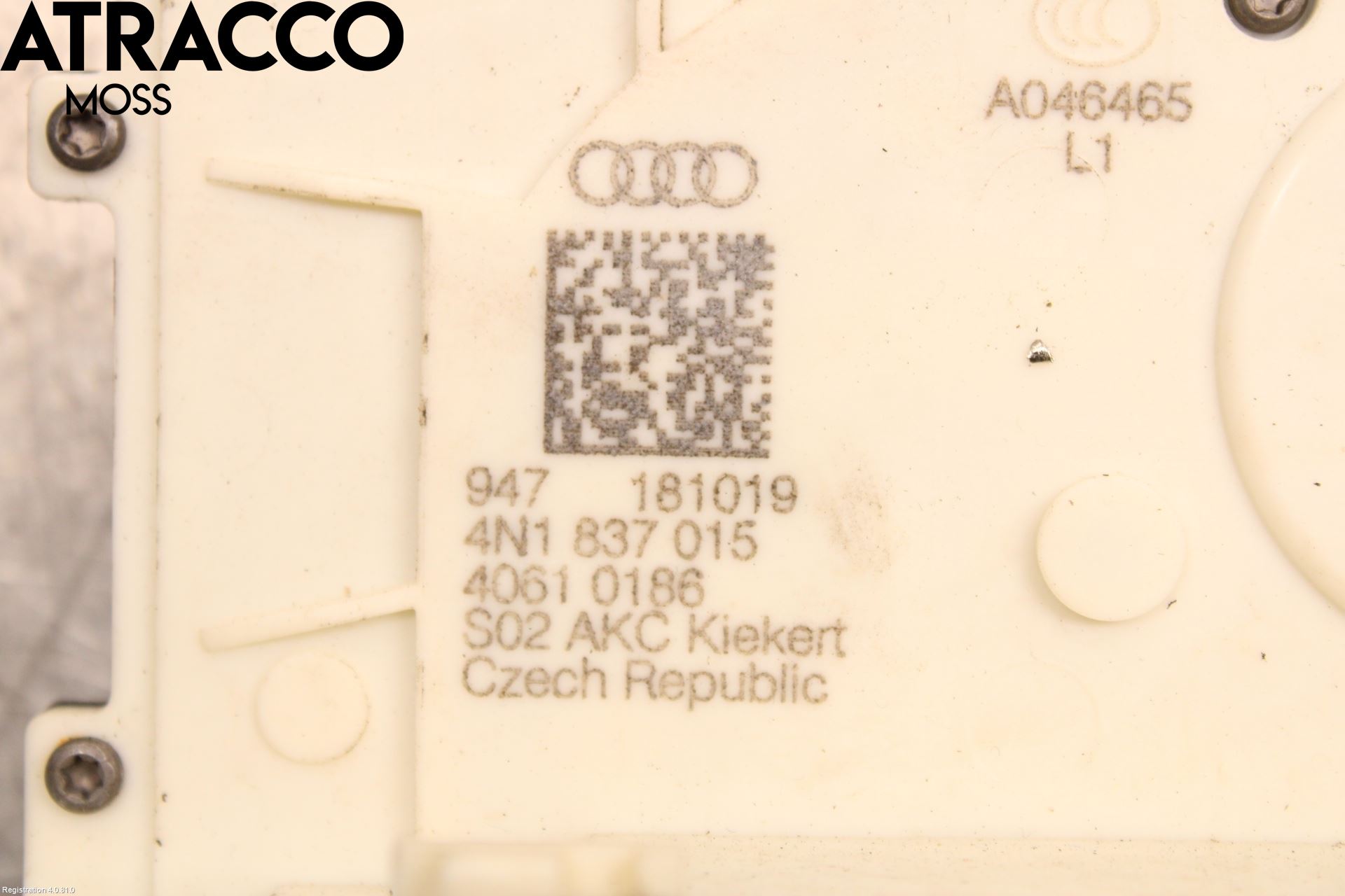 Porsche TAYCAN 20- Dørlås - Låsekasse