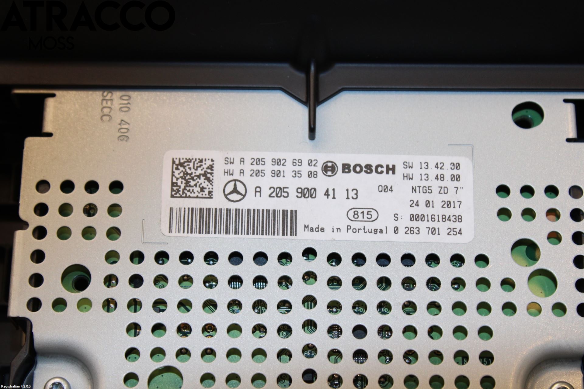 Mercedes-Benz MB C-KLASS (W205) 14-21 Multifunktionsdisplay