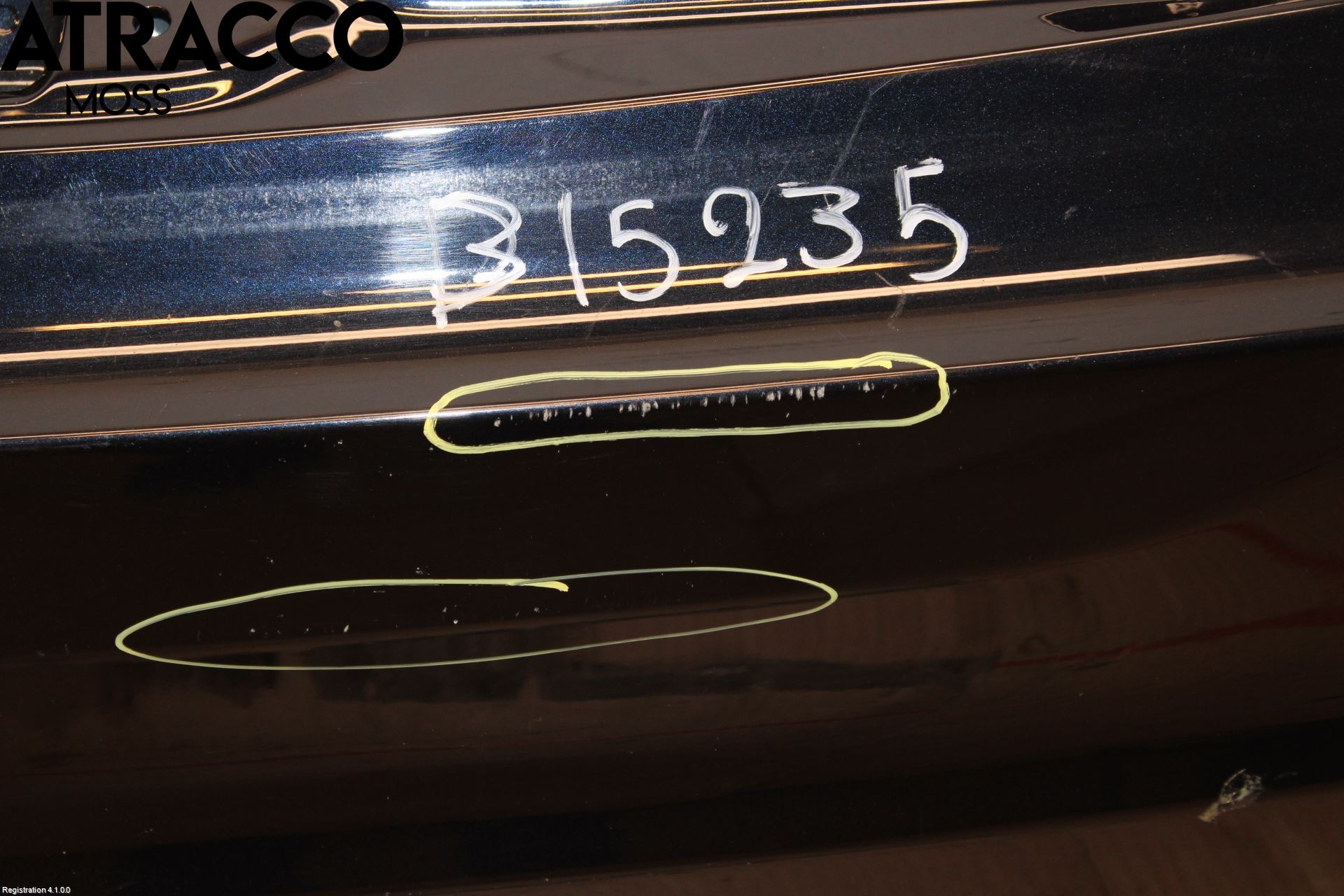 BMW X5 F15 13-18 Bakluke Del Nedre (2Delt)