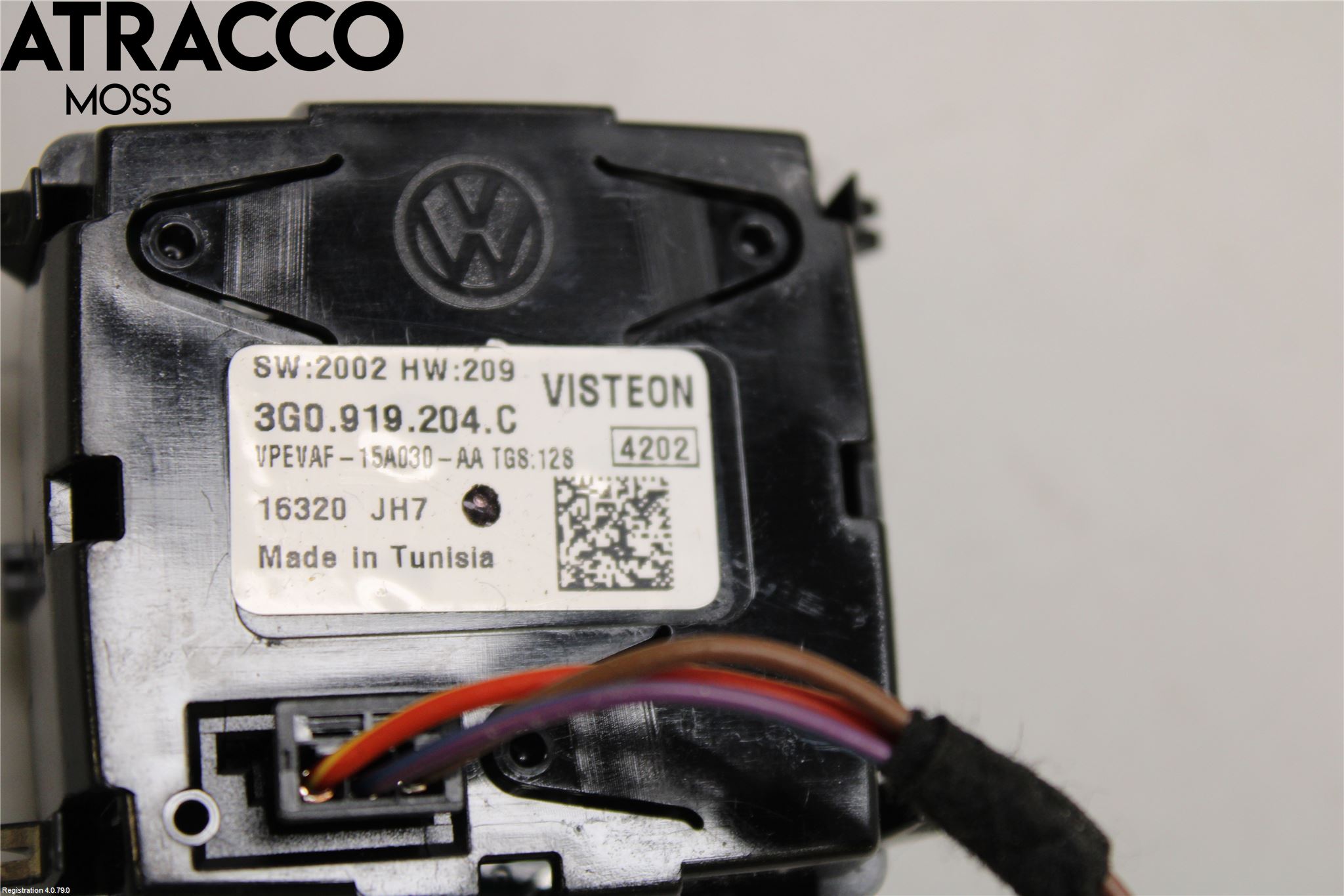 Volkswagen VW PASSAT 15-19 Instr Klokke