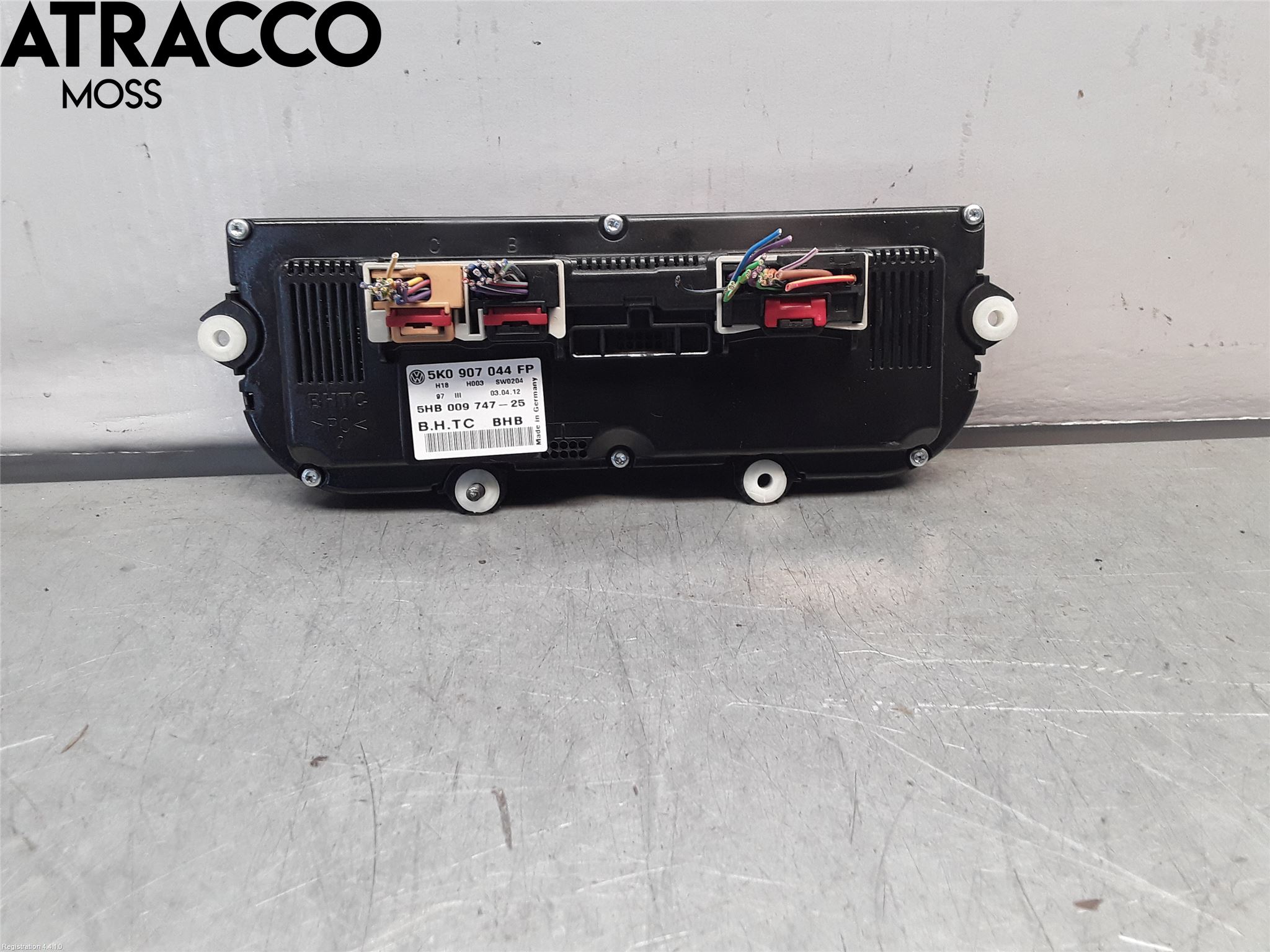 Volkswagen VW SHARAN 11- Varme Ac Betjening-Display