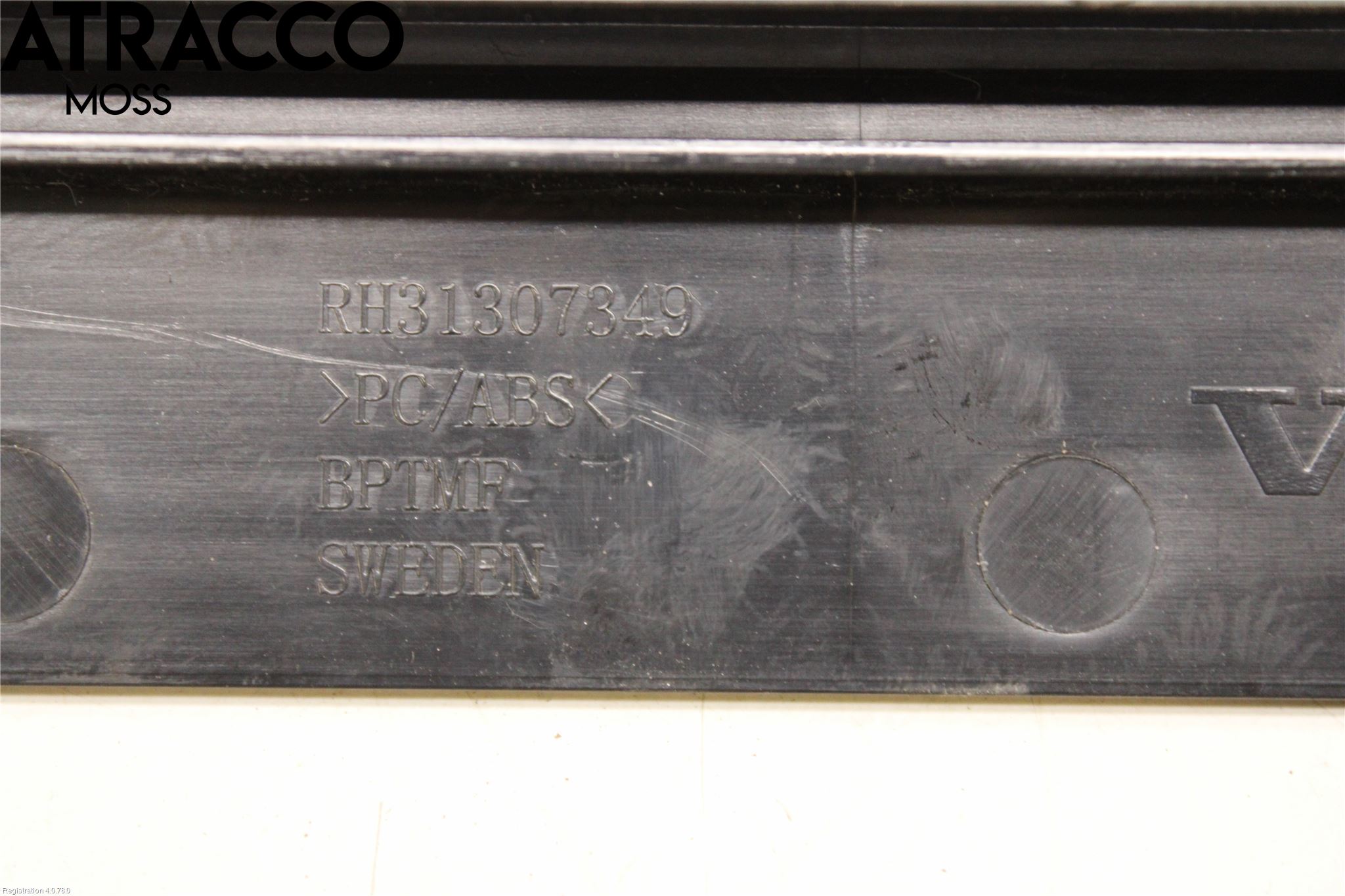 Volvo V60 11-13 Innr Bagasjeromkledsel