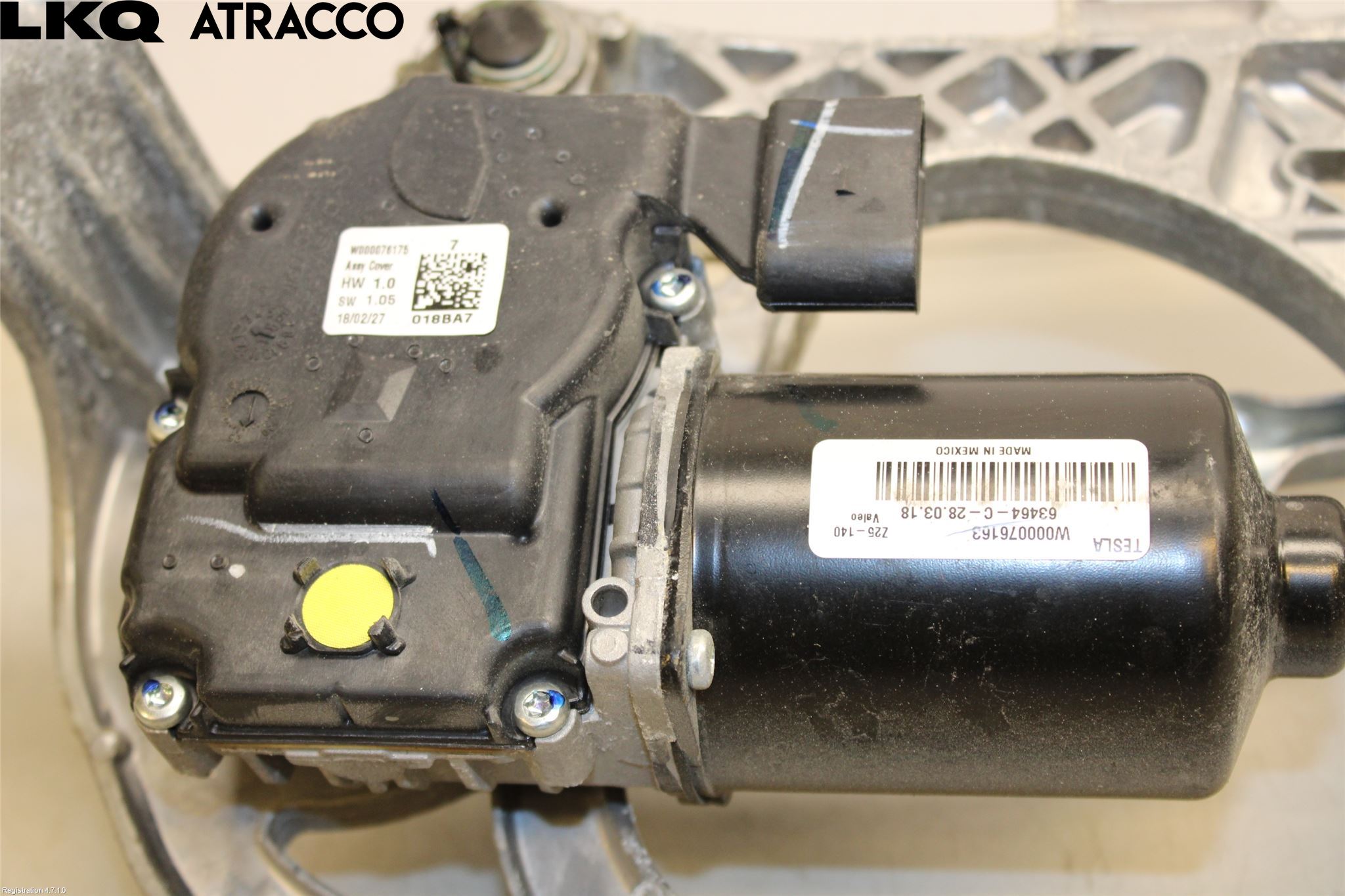 Tesla MODEL X 16- Viskermotor Frontrute