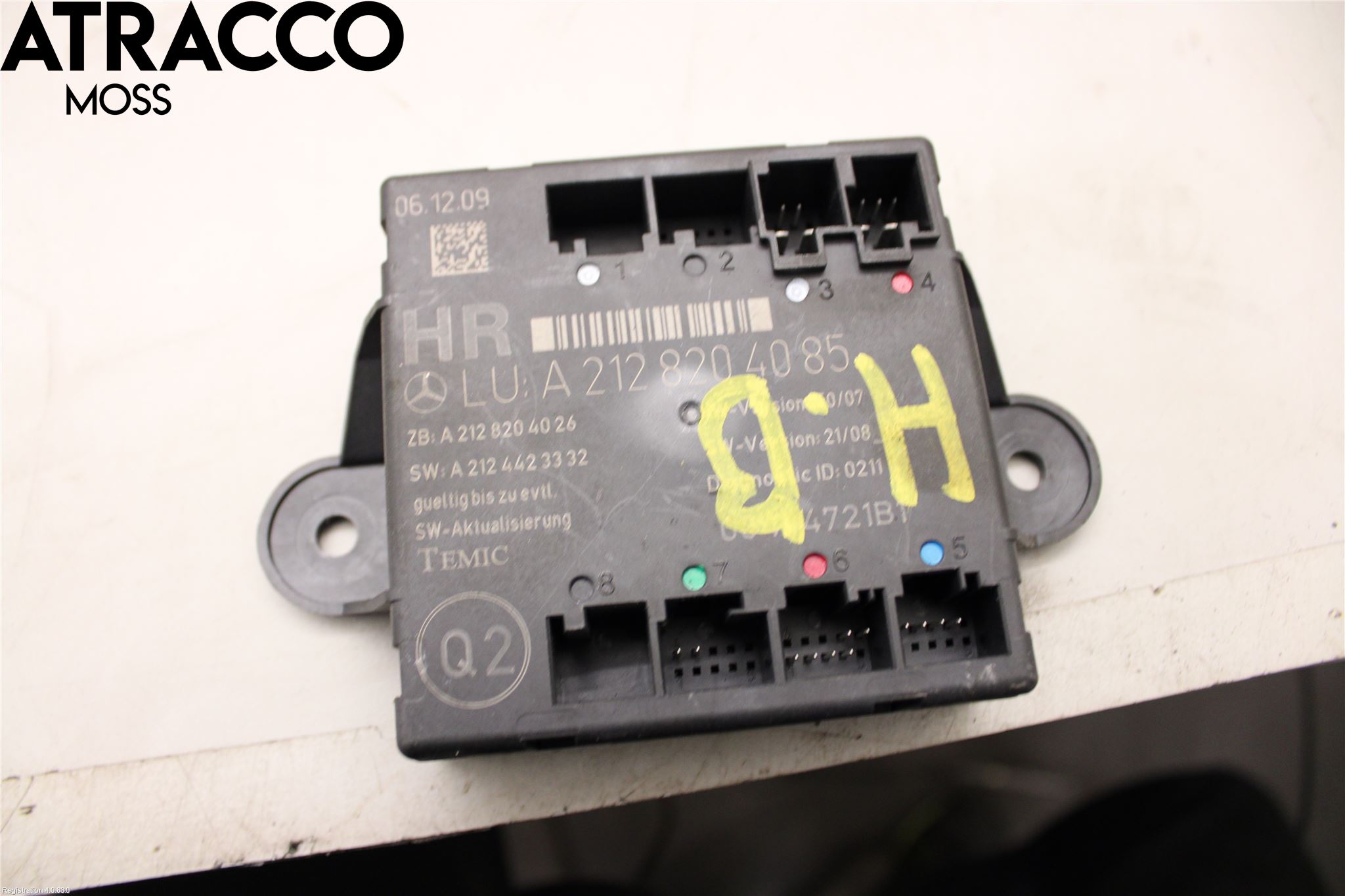 Mercedes-Benz MB C-KLASS (W204) 07-15 Styreenhet Dør