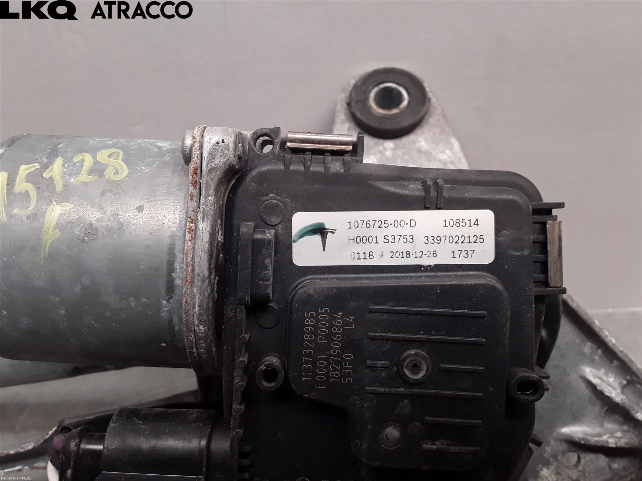 Tesla MODEL 3 17- Viskermotor Frontrute