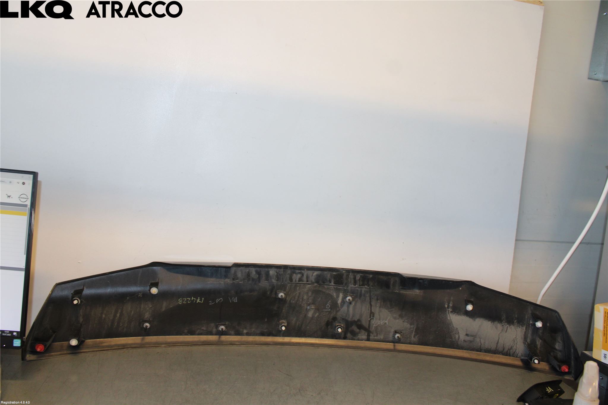 Nissan LEAF 18- Støtfanger Bak List