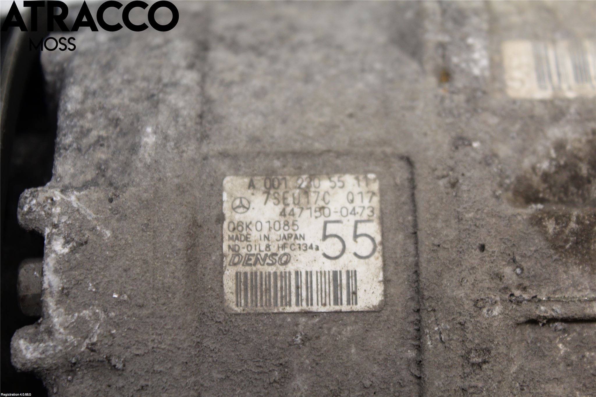 Mercedes-Benz MB CLK (C209) 02-09 Varme Ac Kompressor