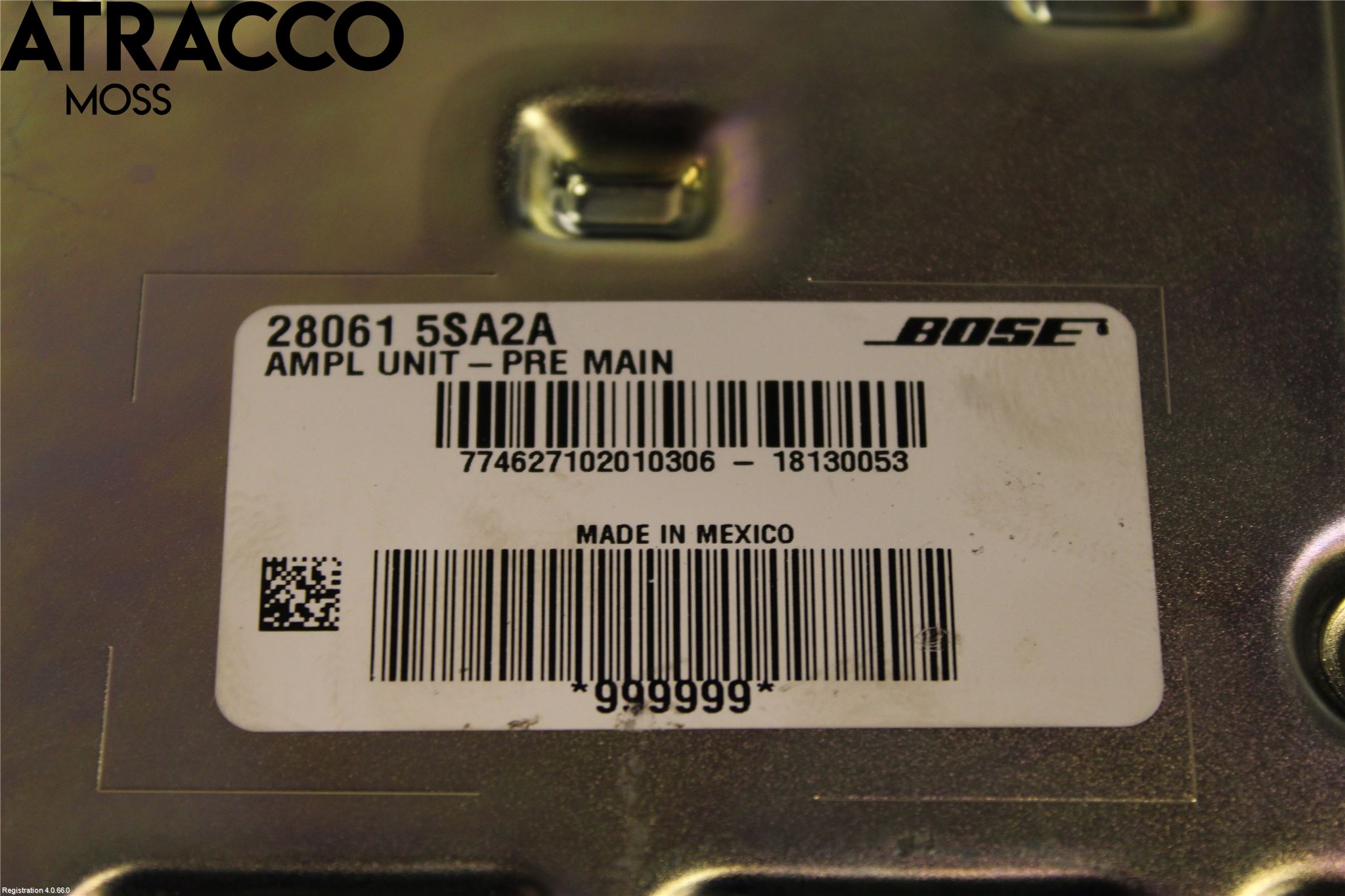 Nissan LEAF 18- Stereo Forsterker