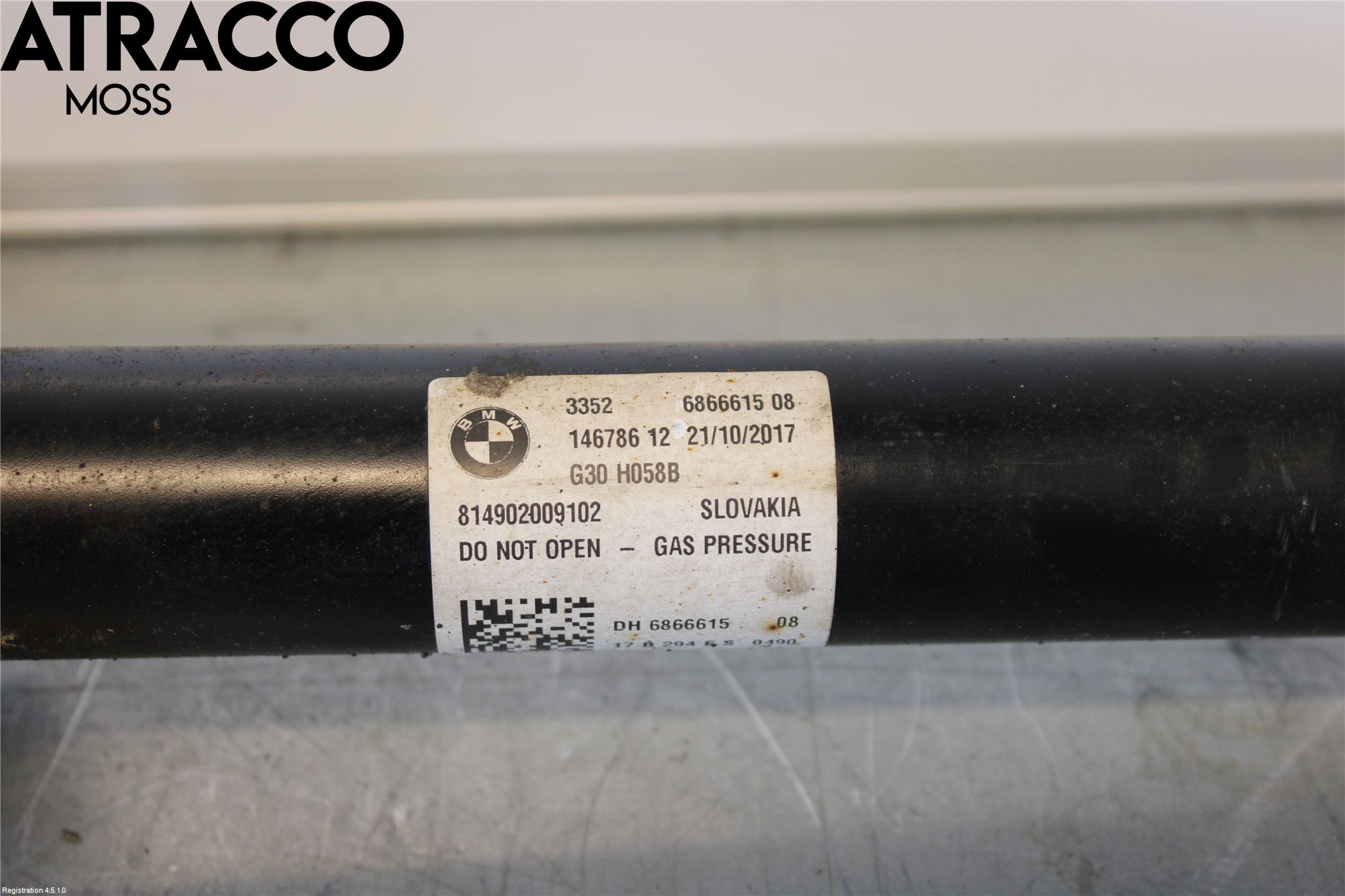 BMW 5 G30/G31/F90 17-23 Fjærbein Bak Venstre