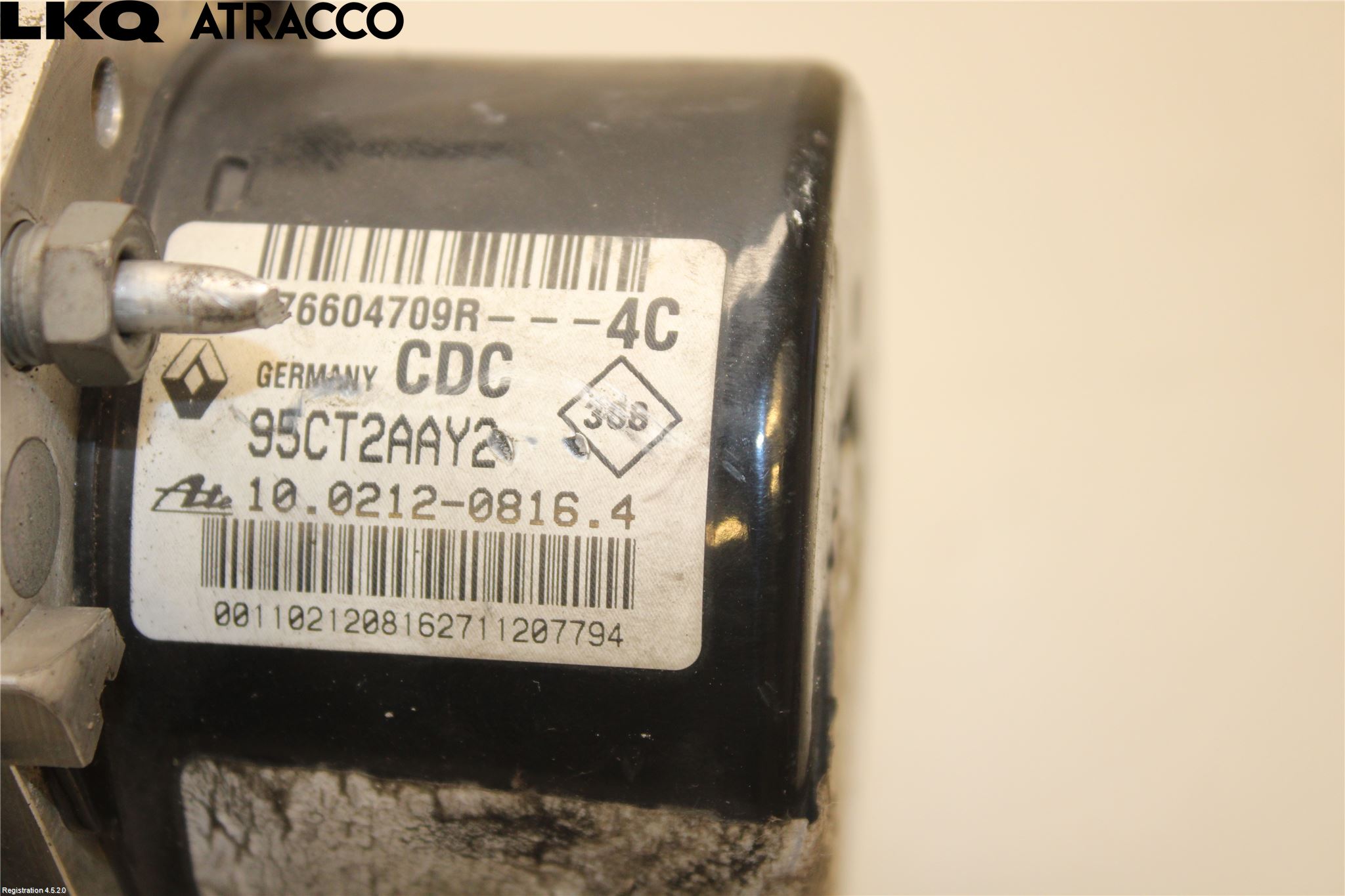 Renault MEGANE III 09-15 Abs Hydraulikkaggregat