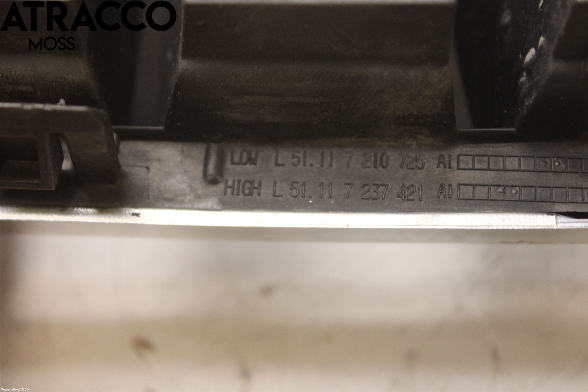 BMW X3 F25 10-17 Grilldel Venstre