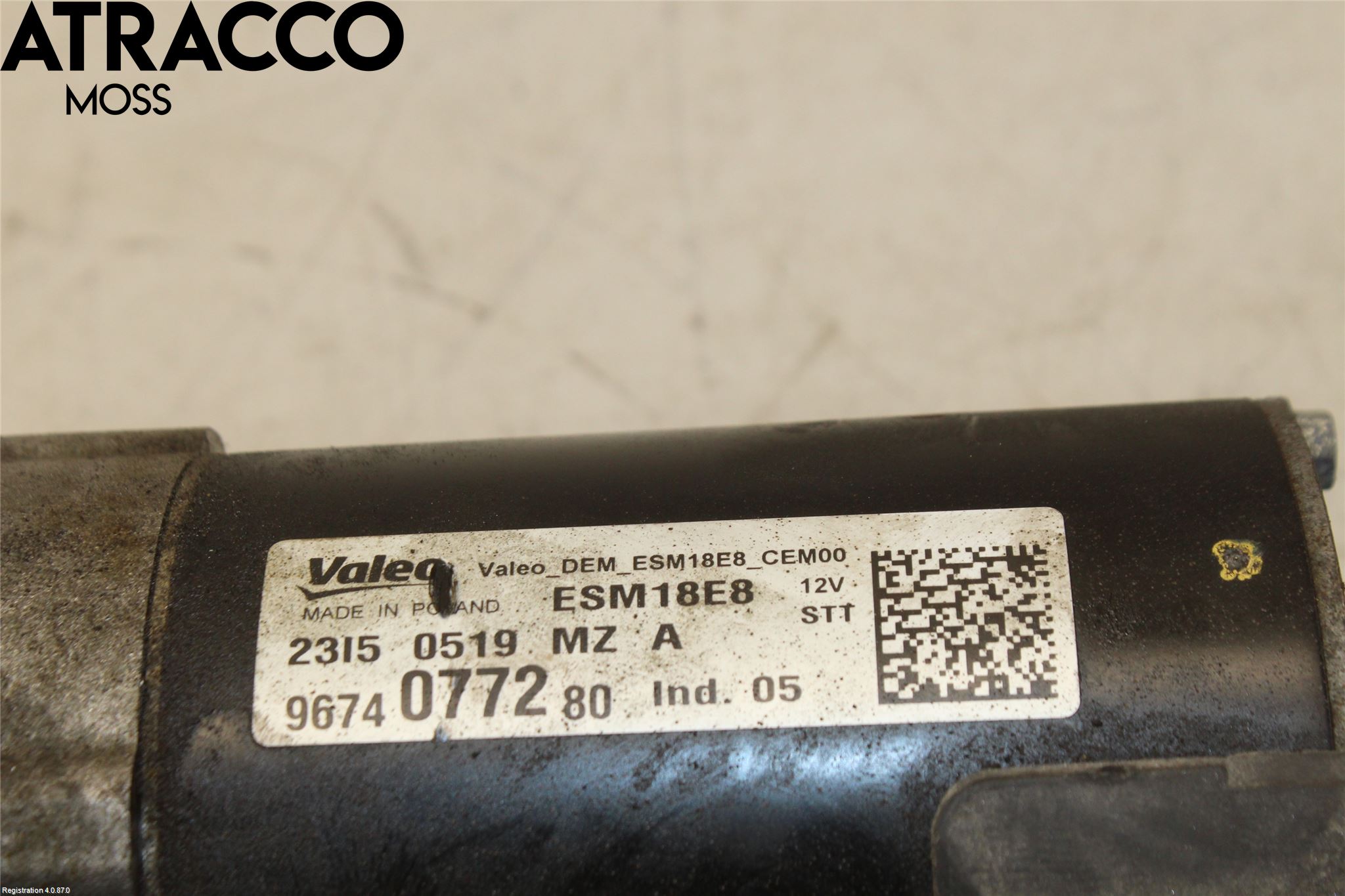 Peugeot 208 12-15 Startmotor