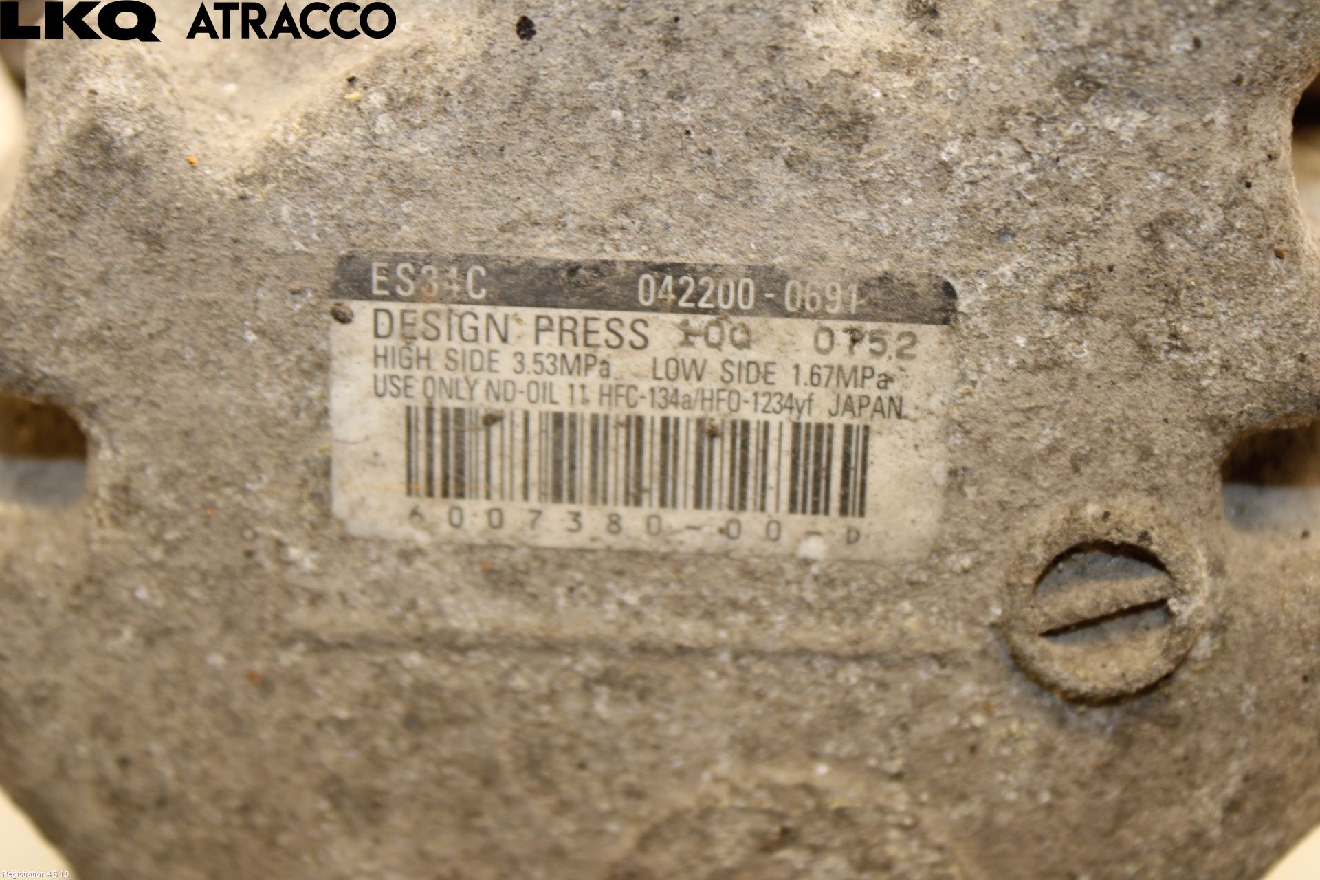 Tesla MODEL S 13- Varme Ac Kompressor