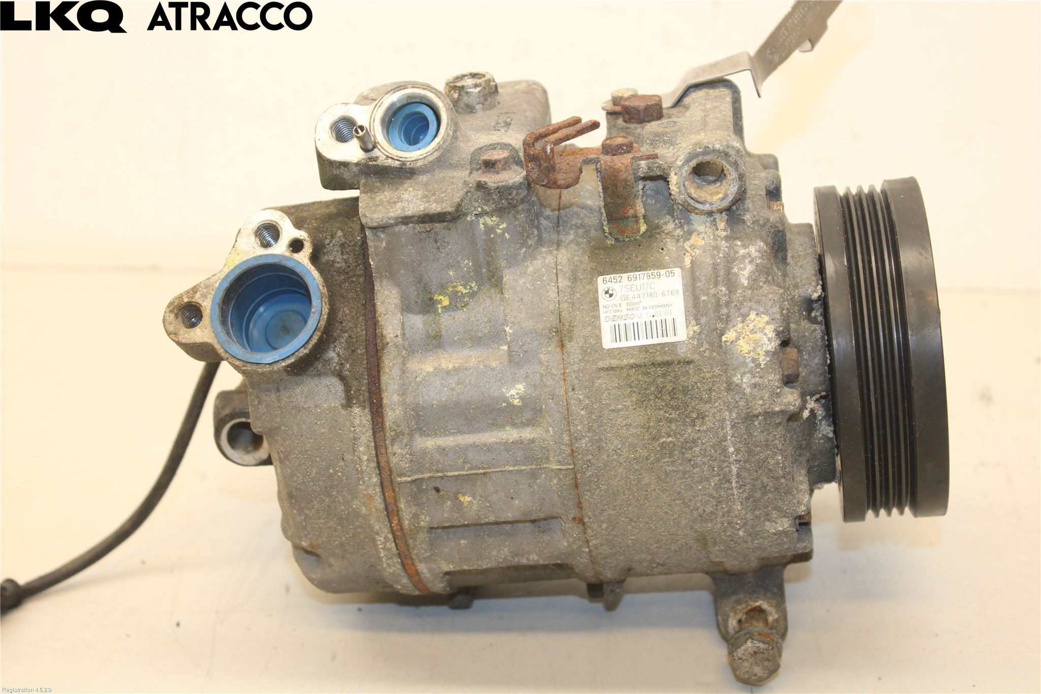 BMW 5 E60/61 Sed/Tou 02-10 Varme Ac Kompressor