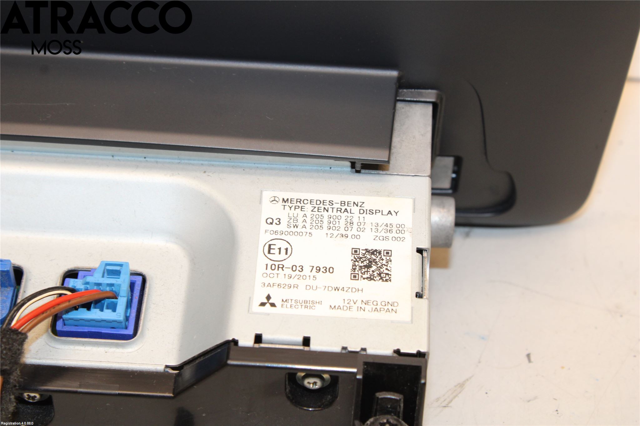 Mercedes-Benz MB C-KLASS (W205) 14-21 Multifunktionsdisplay