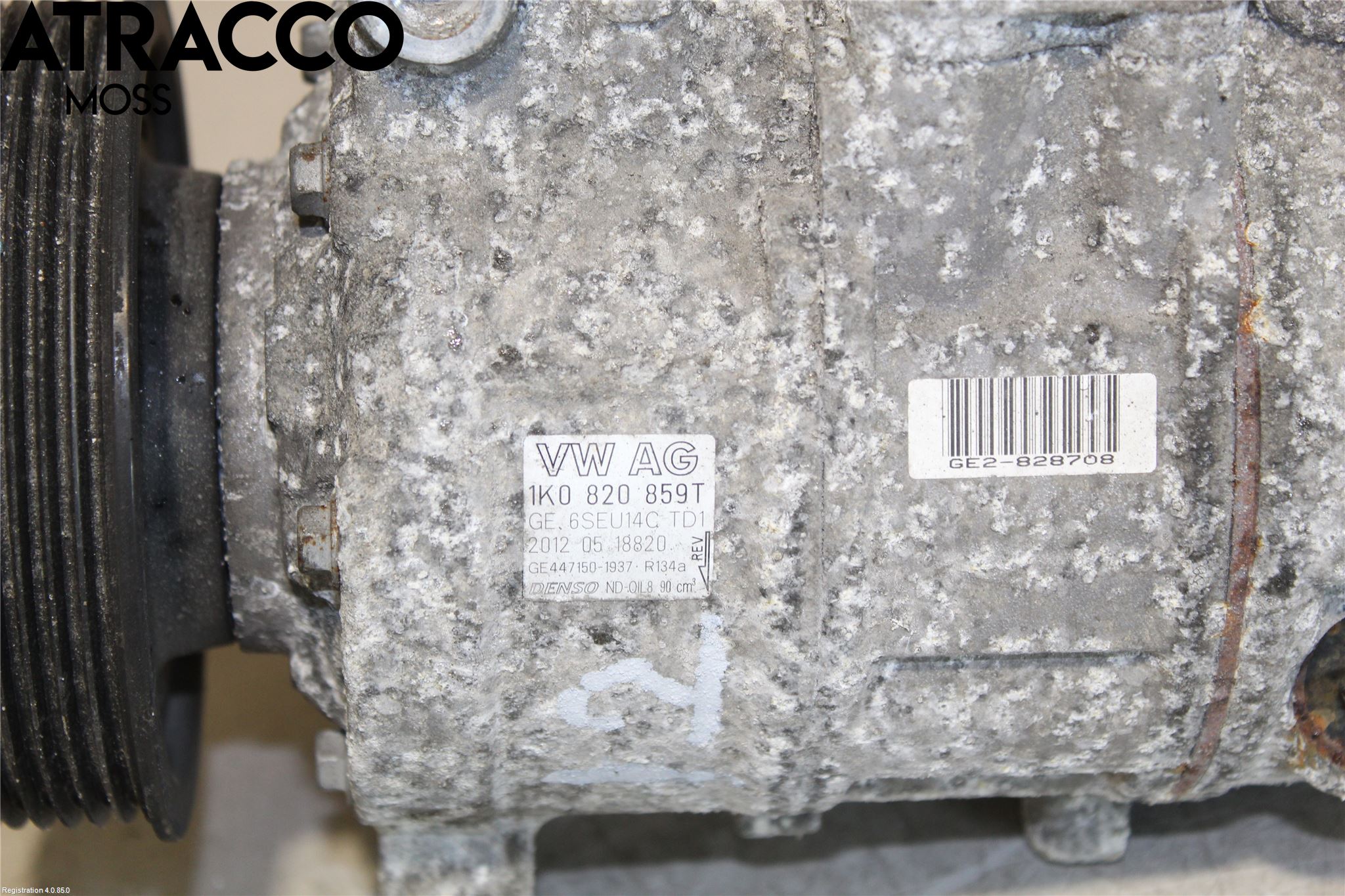 Volkswagen VW POLO 10-17 Varme Ac Kompressor