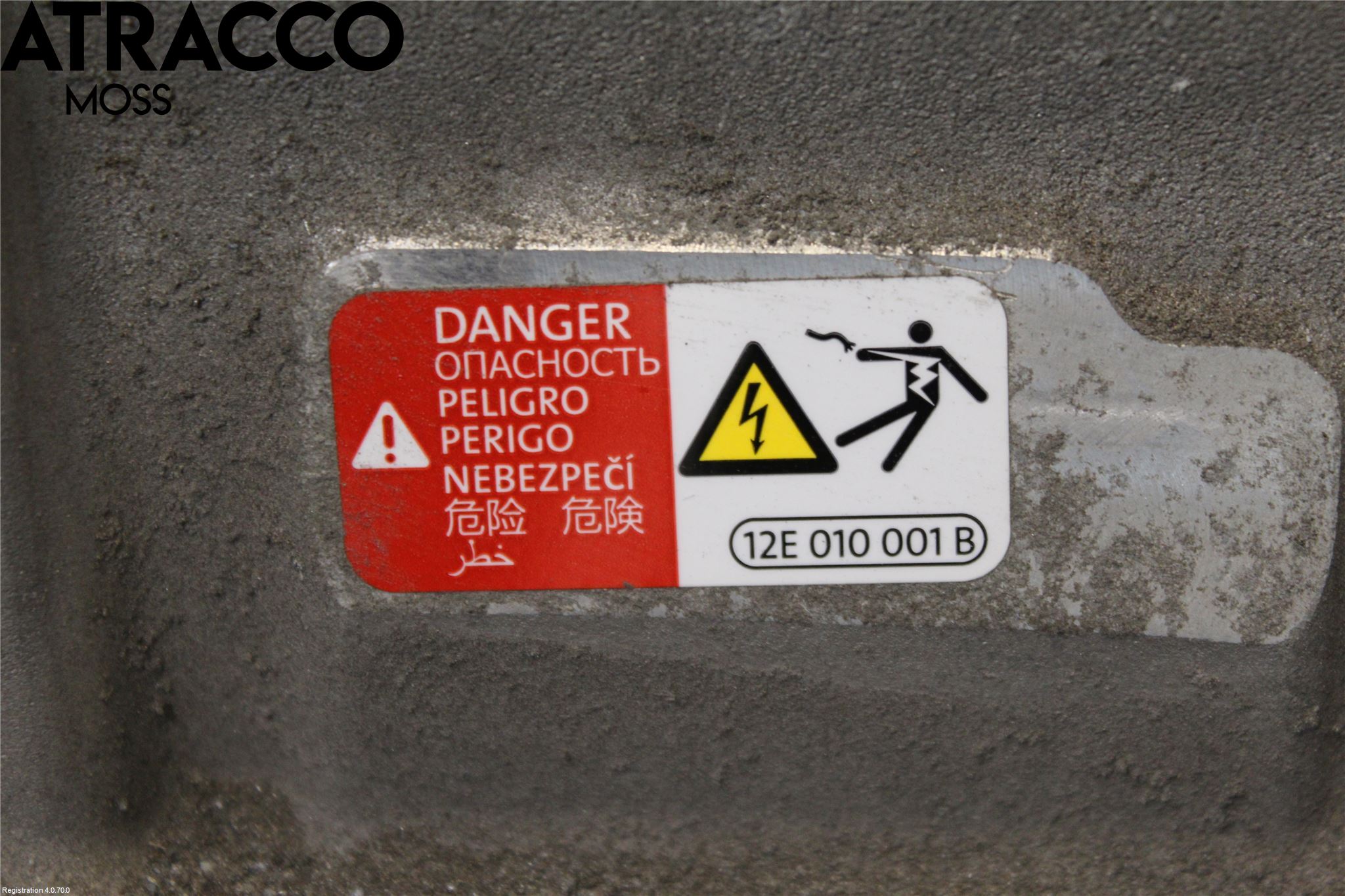 Volkswagen VW GOLF / E-GOLF VII 13-20 Motor Elektrisk Fram