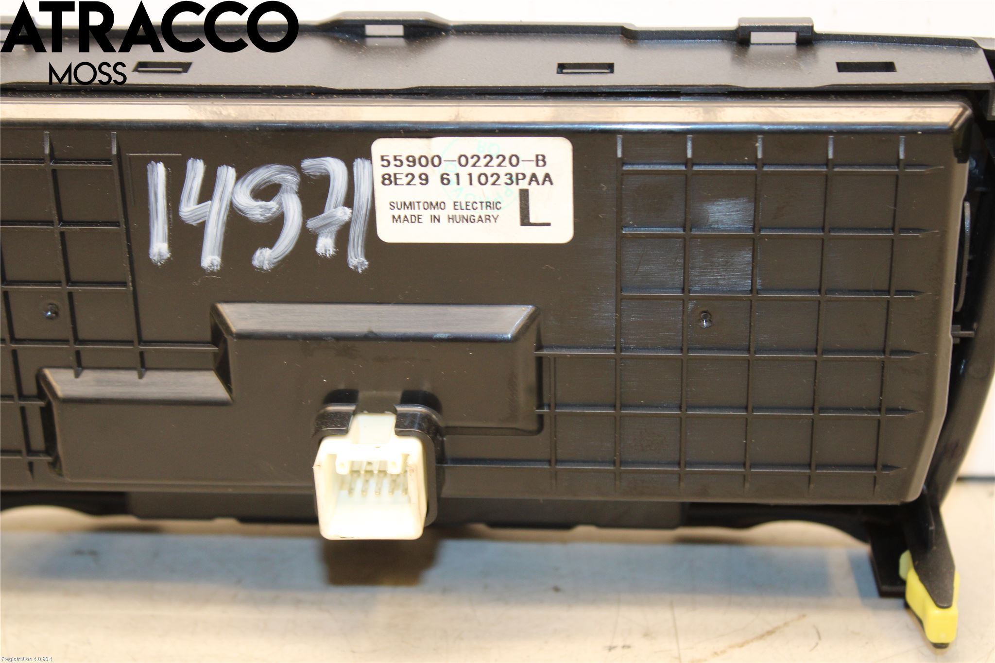 Toyota AURIS 10-12 Varme Ac Betjening-Display