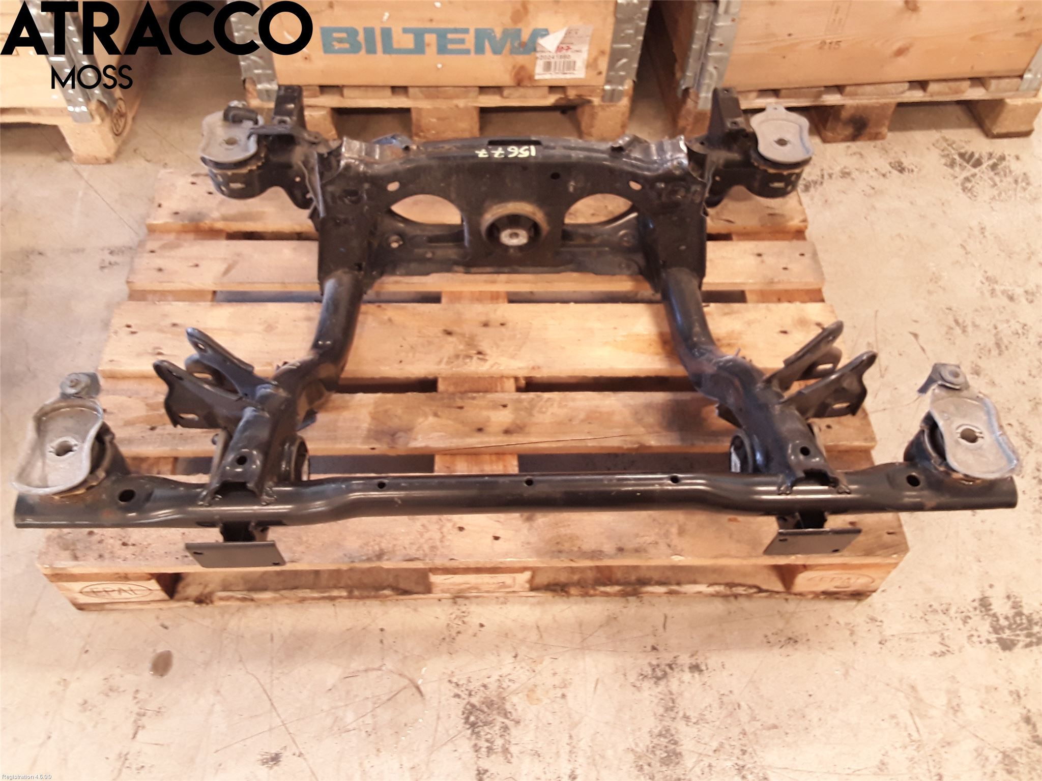 Volkswagen VW ID.3 21- Bakaksel Feste Travers-Ramme