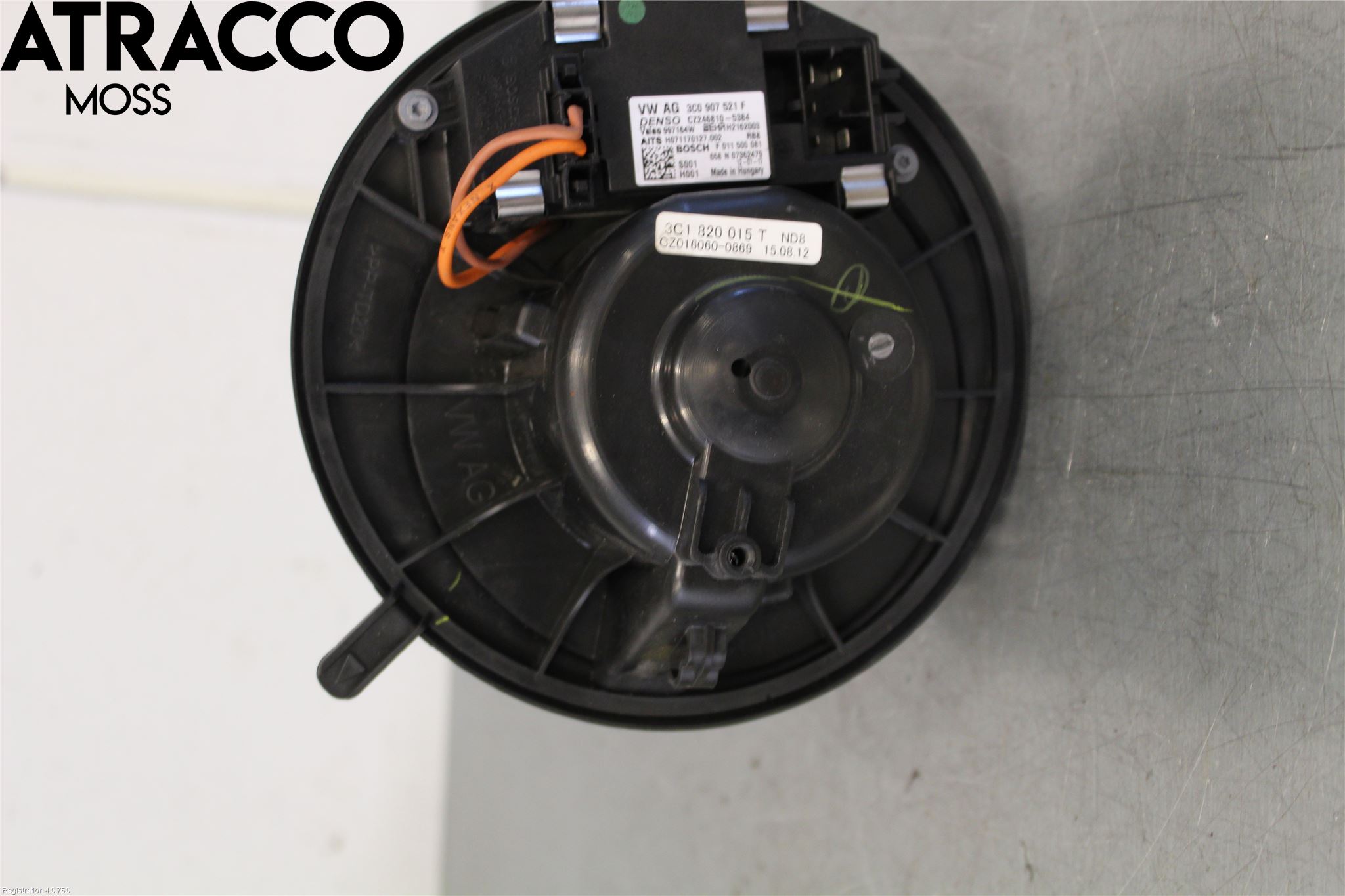 Volkswagen VW GOLF VI 09-13 Varme Ac Varmeapparatvifte