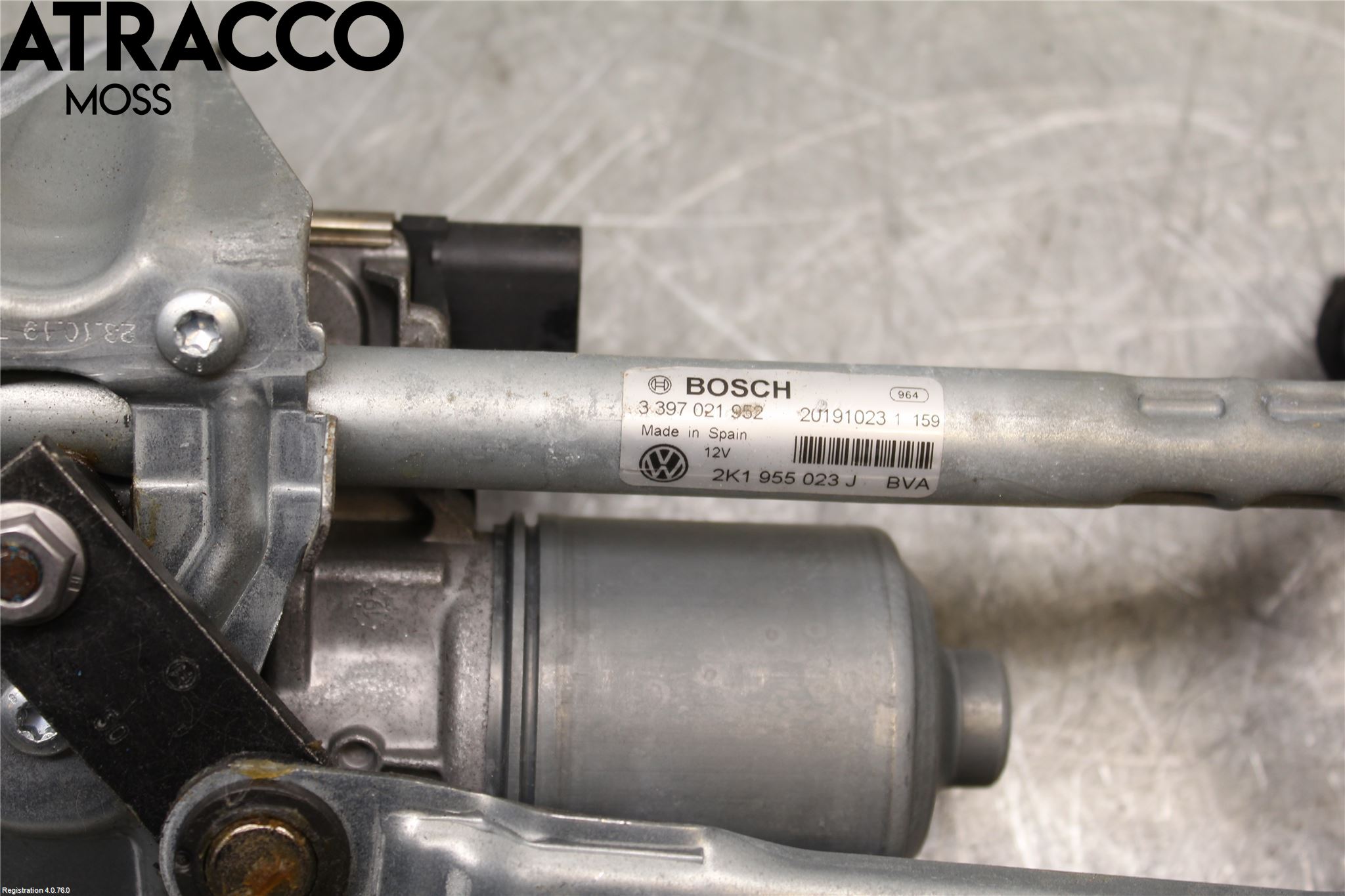 Volkswagen VW CADDY 16-20 Viskermotor Frontrute