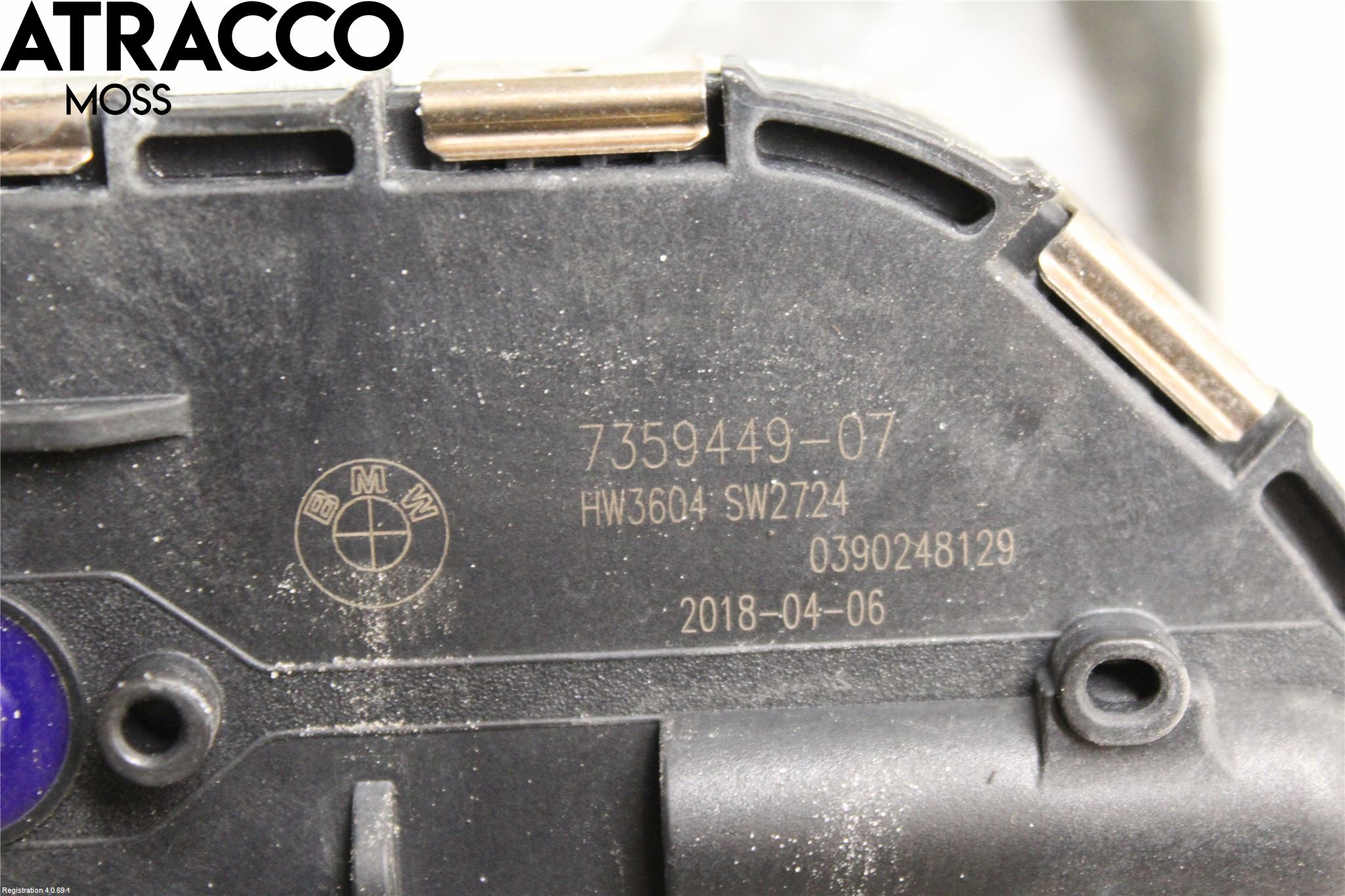 BMW i3 I01 13-22 Viskermotor Frontrute