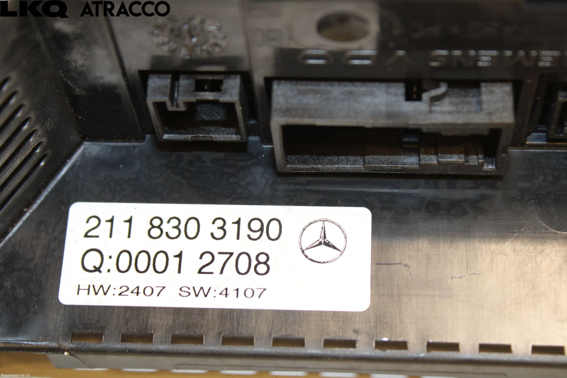 Mercedes-Benz MB E-KLASS (W211) 02-09 Varme Ac Betjening-Display