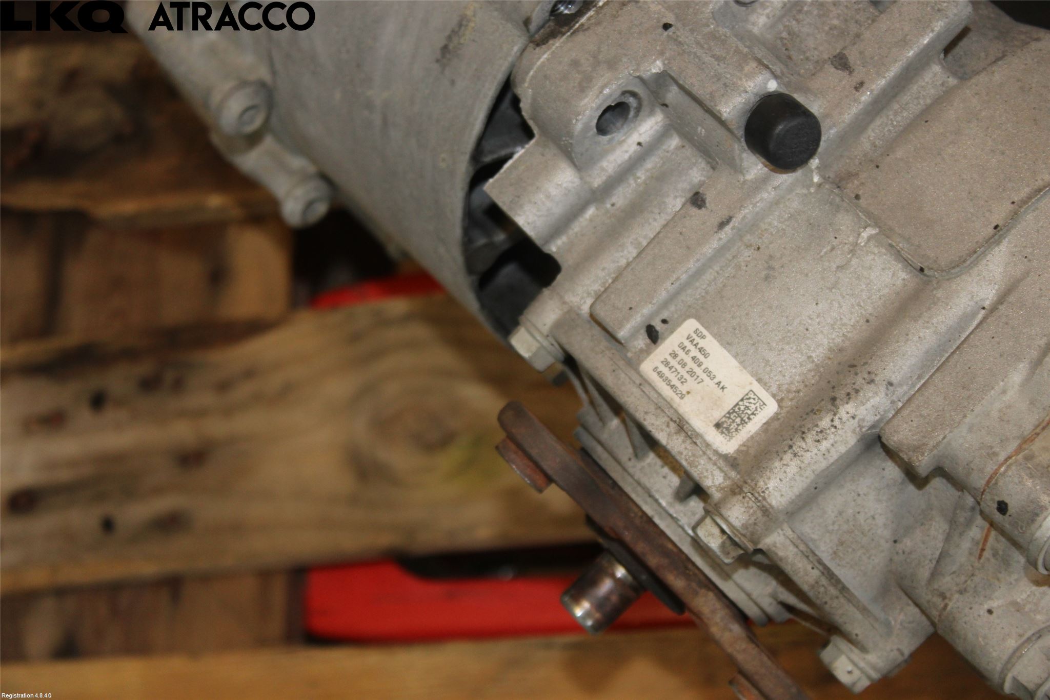 Volkswagen VW SHARAN 11- Gearkasse 6 Trinn