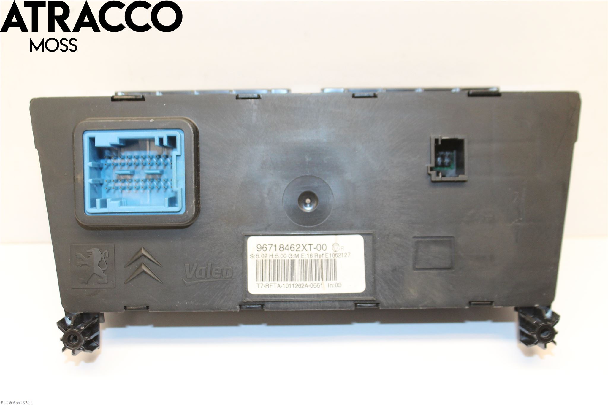 Peugeot 308 08-13 Varme Ac Betjening-Display