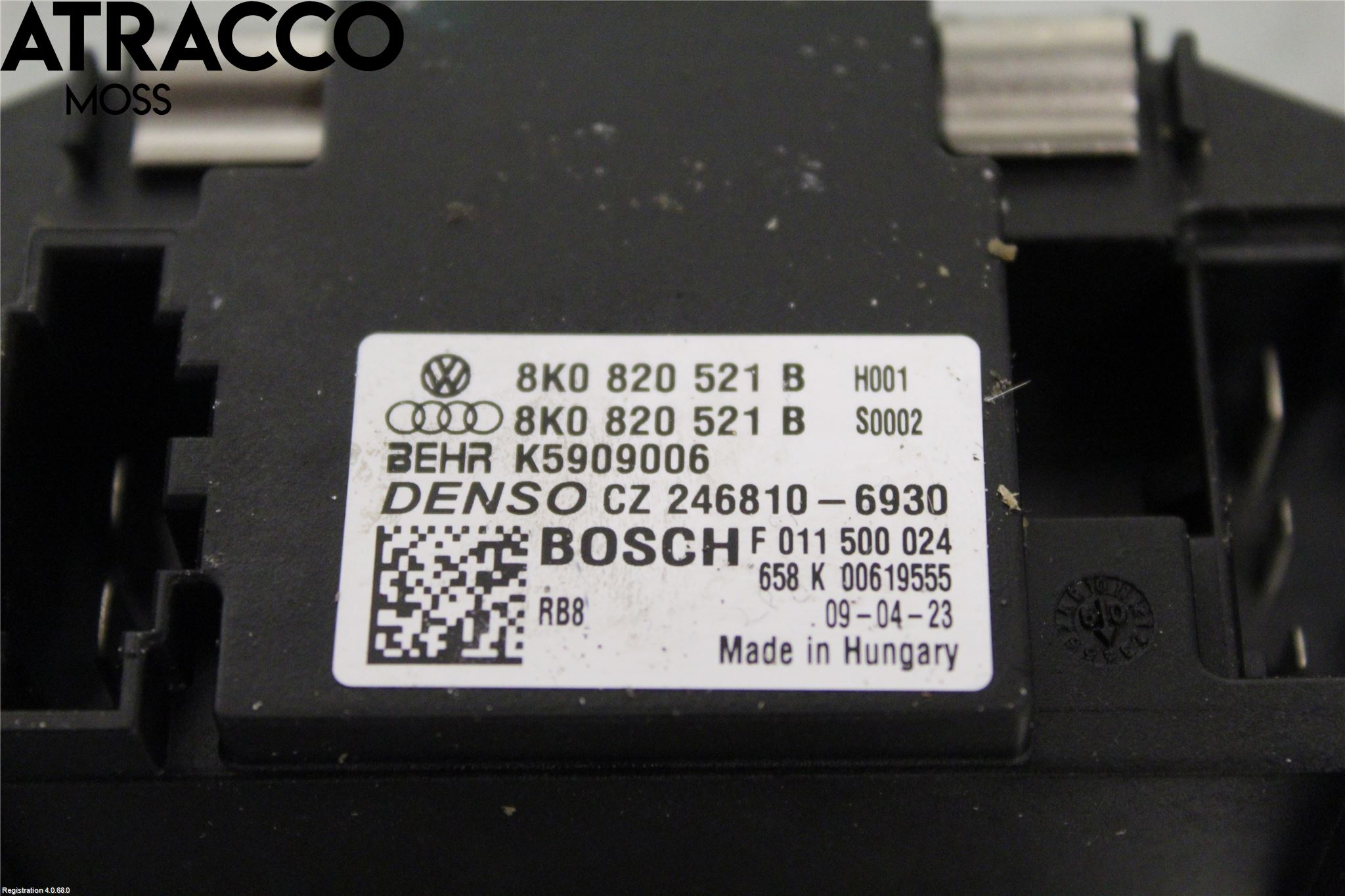 Audi A4/S4 08-11 Varmeapparat Viftemotstand