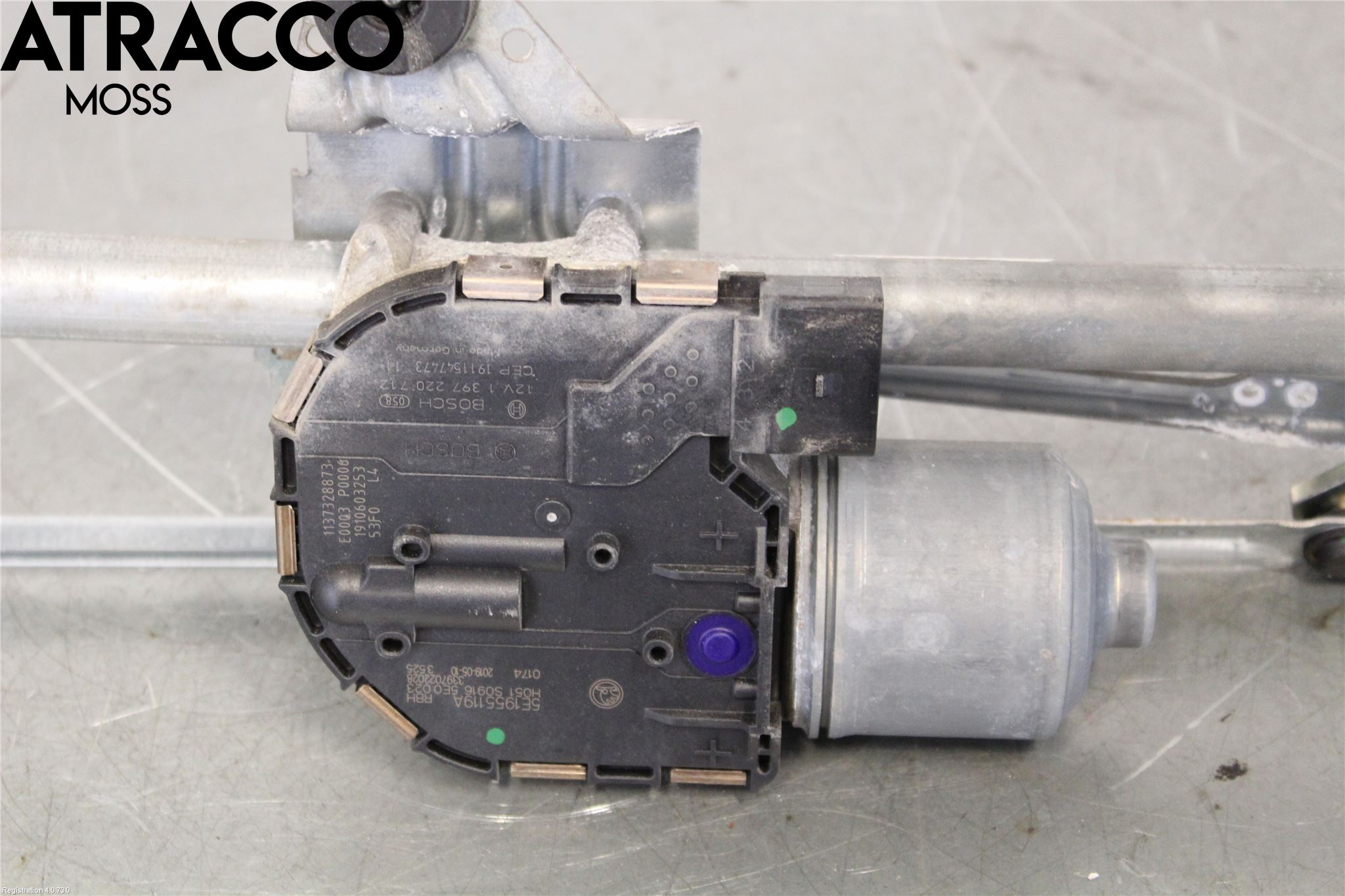 Skoda OCTAVIA (5E) 13-20 Viskermotor Frontrute