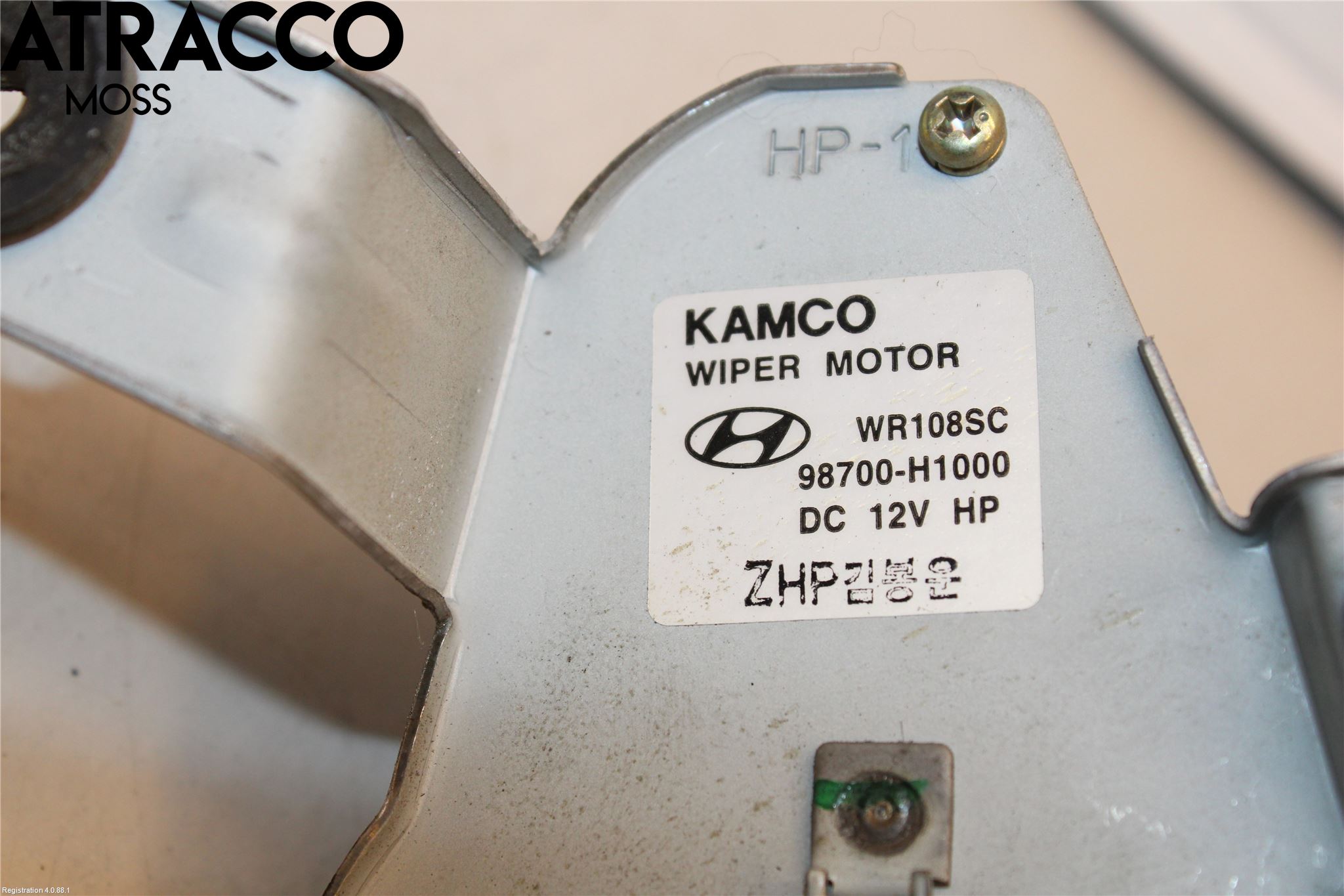 Hyundai TERRACAN Viskermotor Bakluke