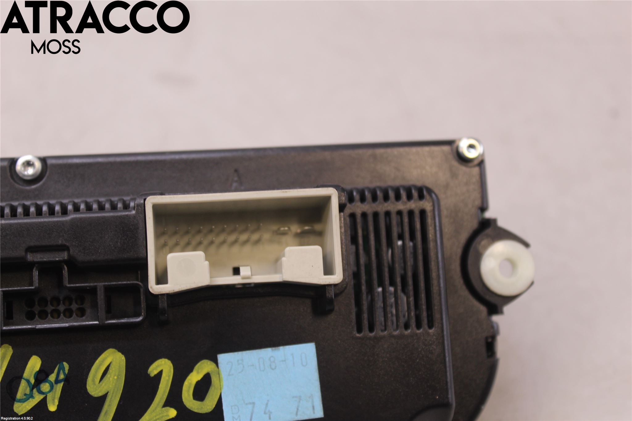 Volkswagen VW TOURAN 10-15 Varme Ac Betjening-Display