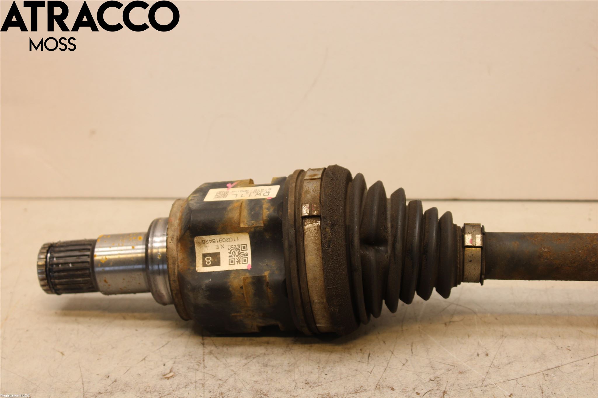 Toyota PRIUS ZVW30 09-20 Drivaksel Foran Kompl Venstre